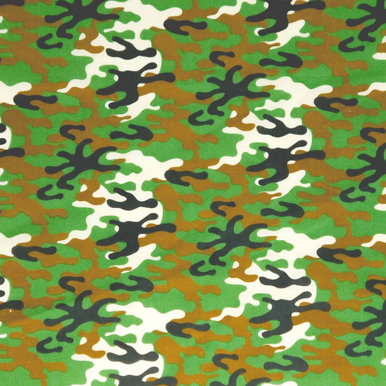 CAMO KHAKI POLYCOTTON BANDANA