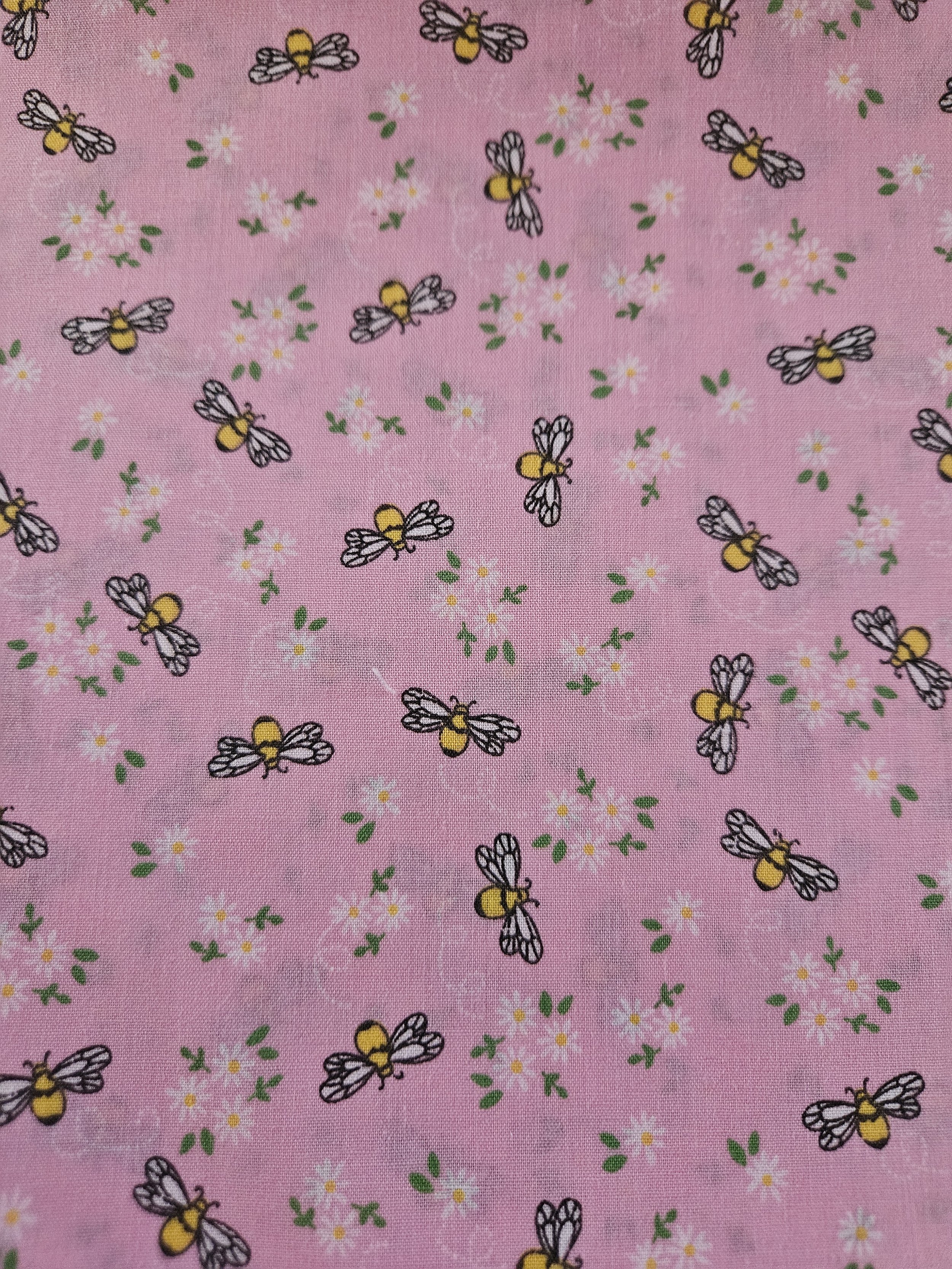 HONEY BEE FLORAL POLYCOTTON BANDANA