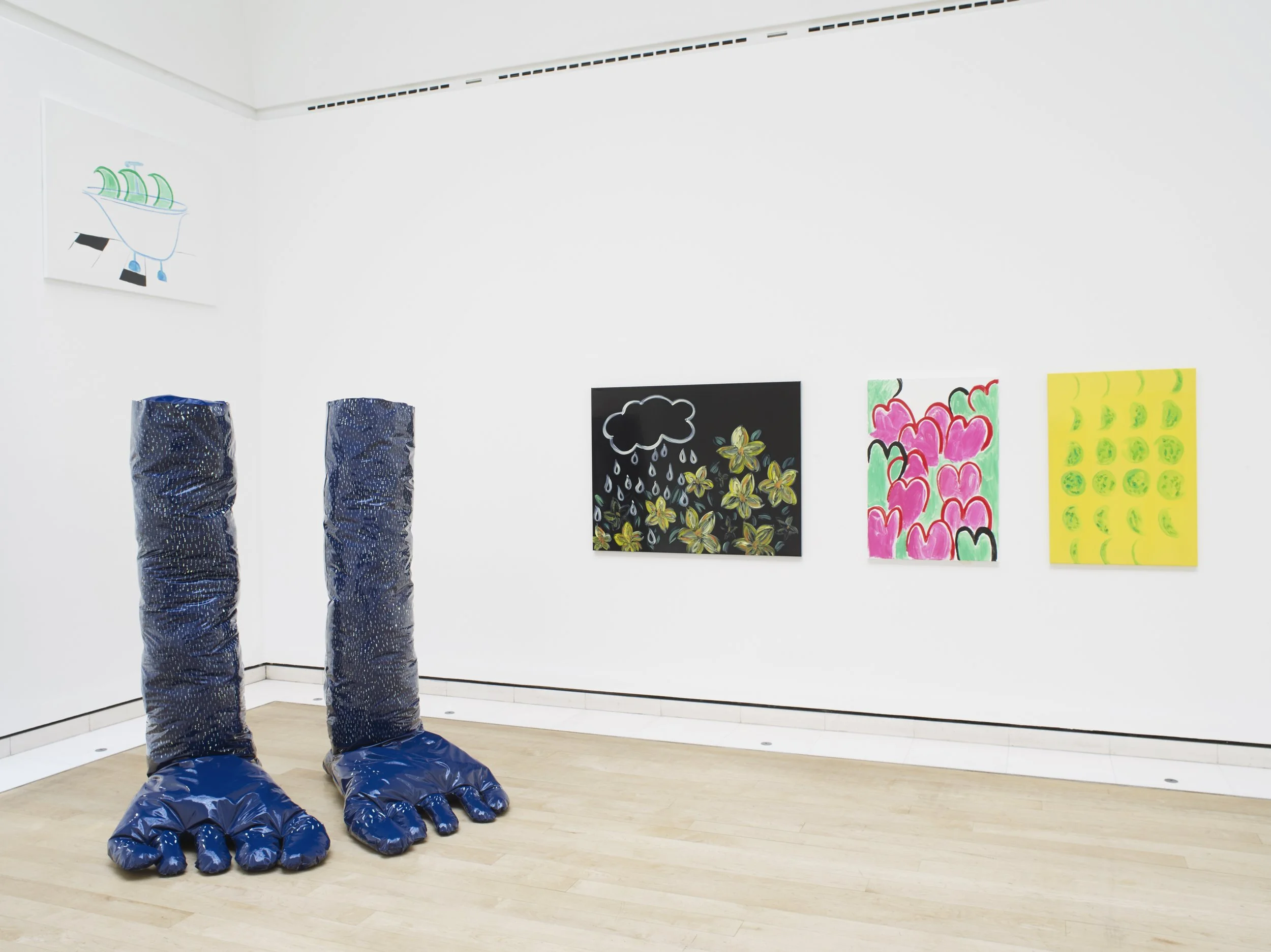 Installation view, RA Schools Interim Show, 2018