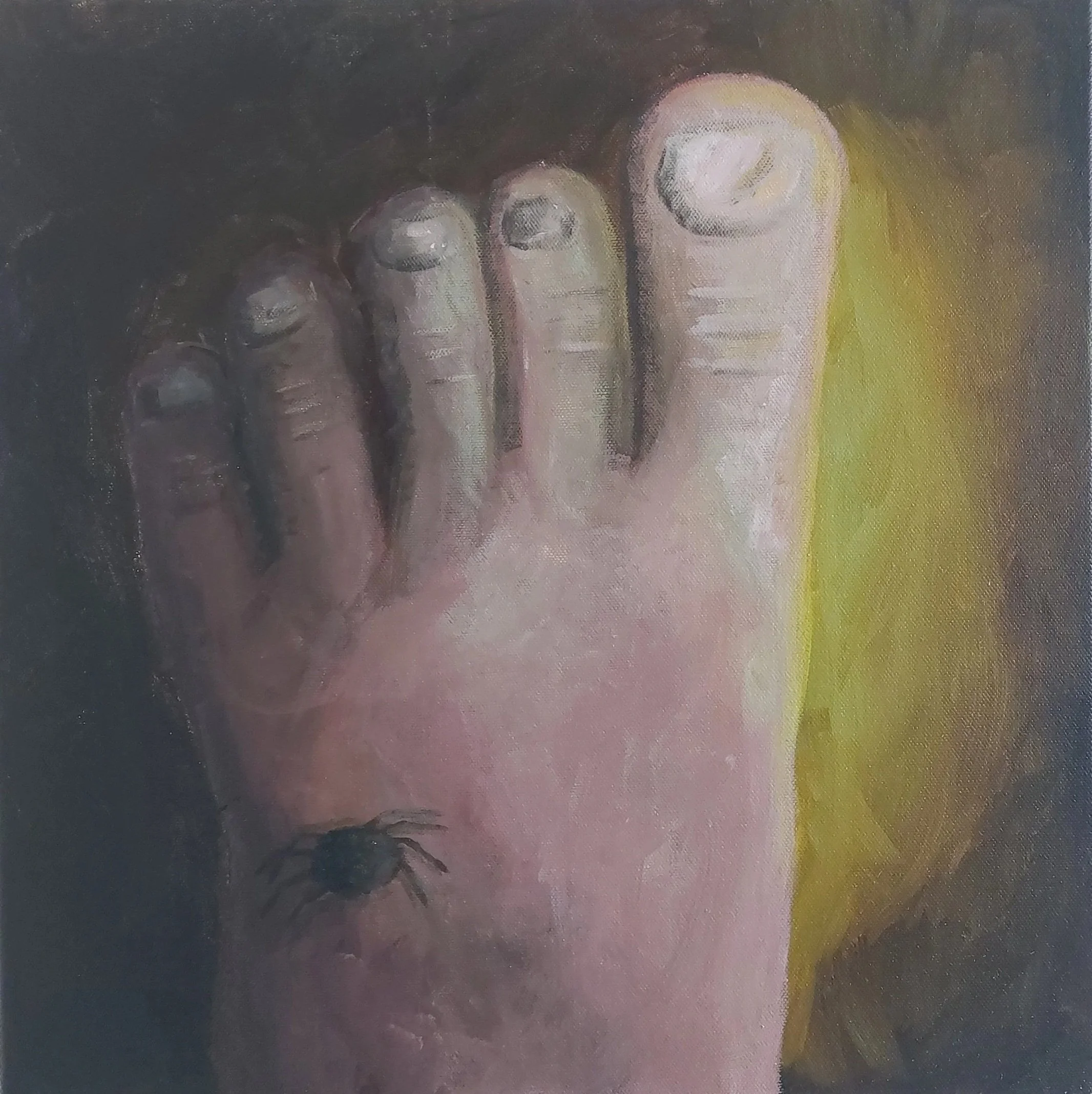 Frontier, 2023, acrylic on canvas, 40x40cm