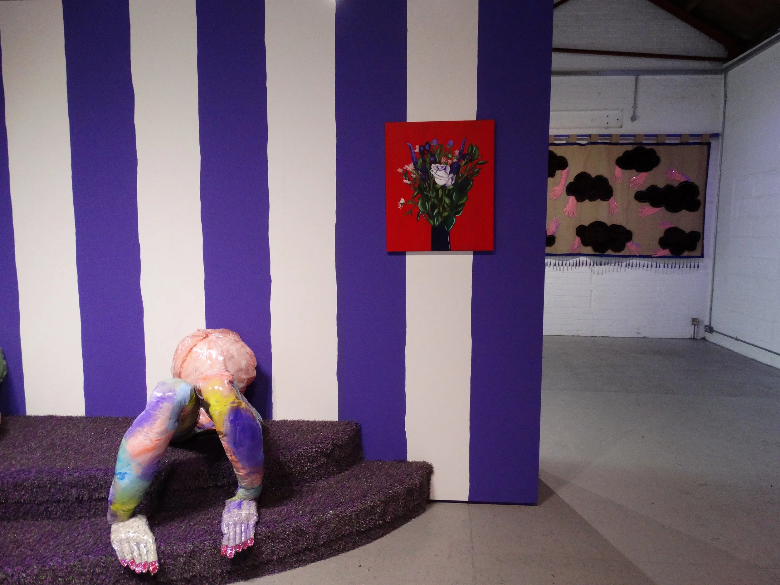 Folly in Plum, installation view, 2021