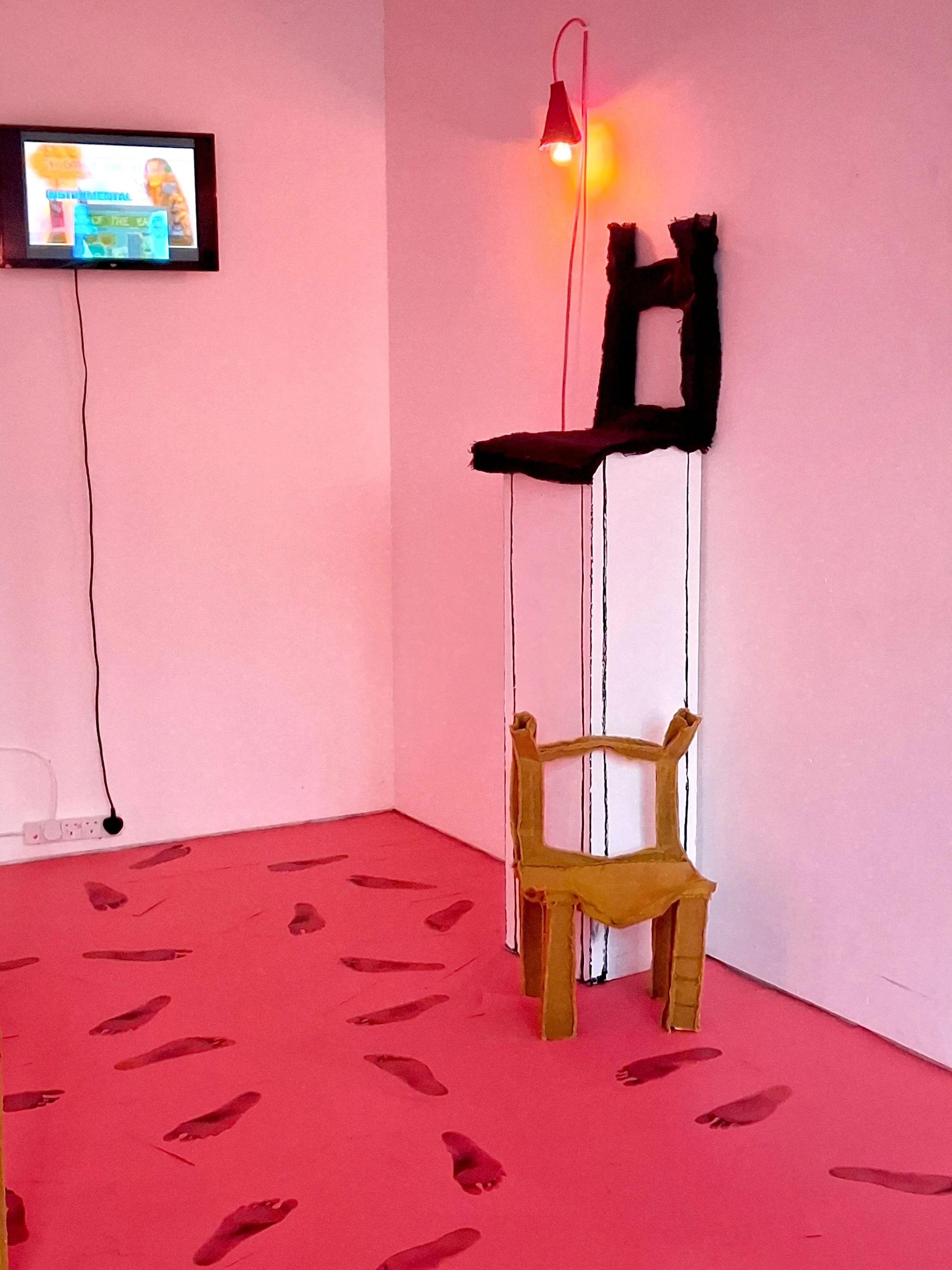 LEG LEG LEG LEG, installation view, 2026