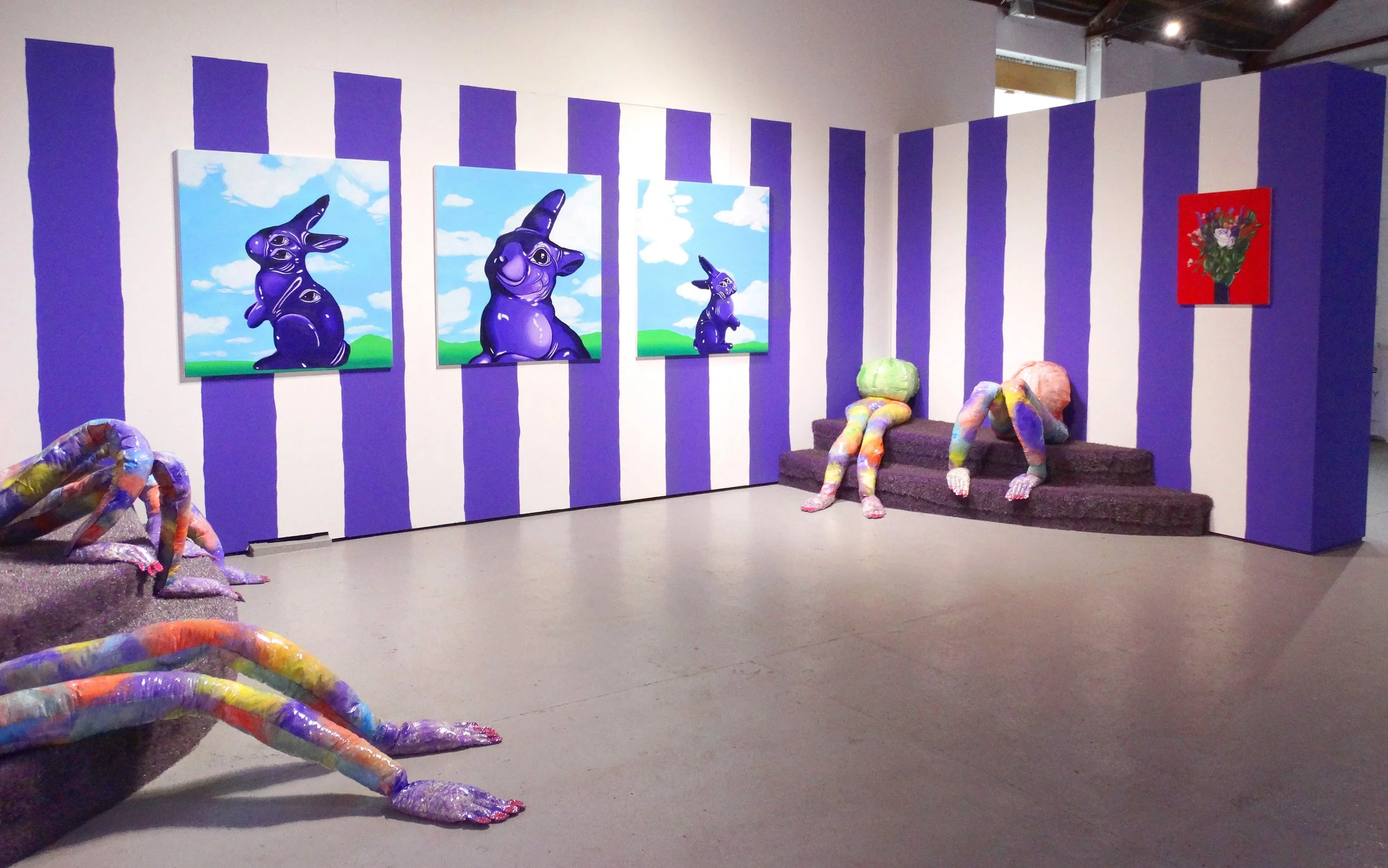 Folly in Plum, installation view, 2021