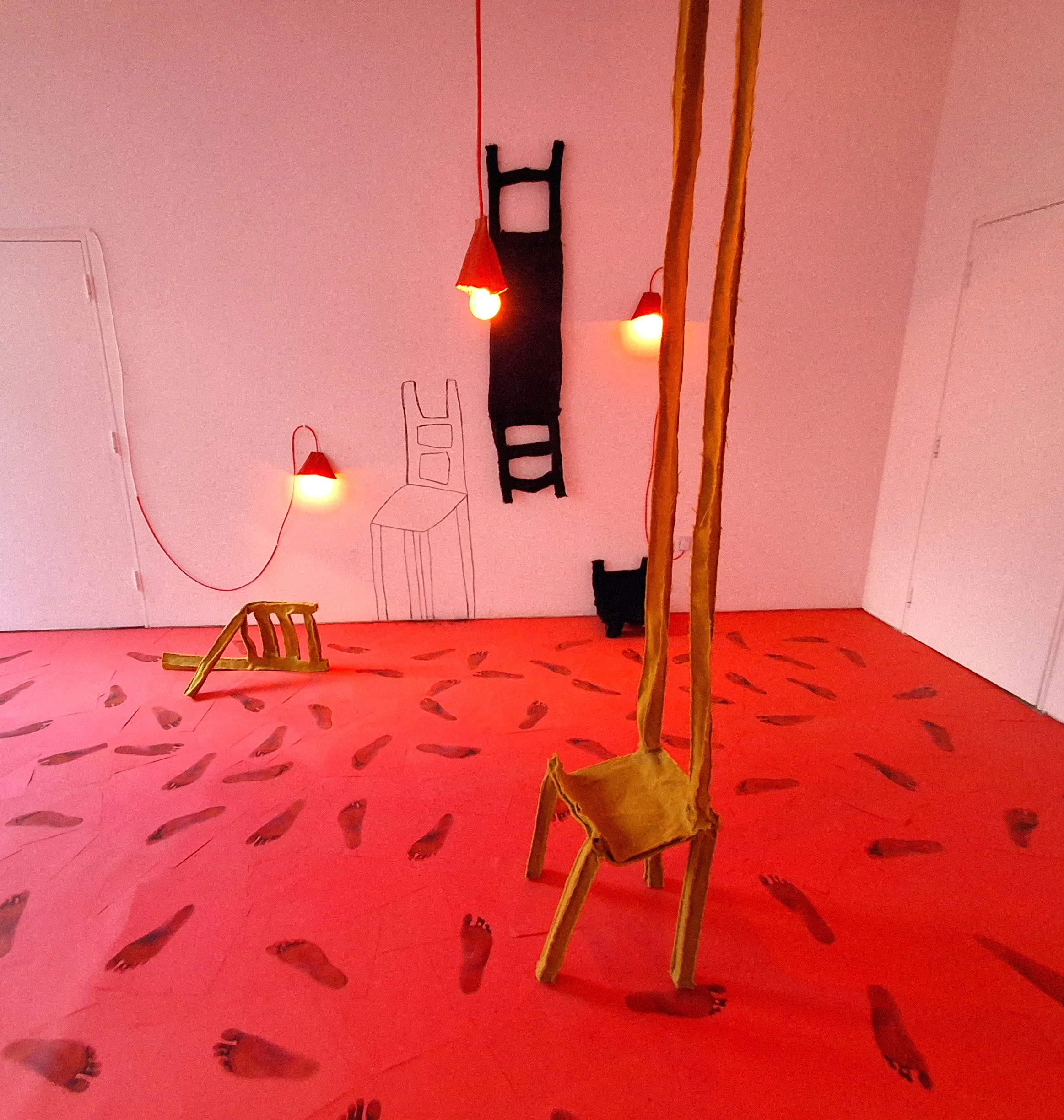 LEG LEG LEG LEG, installation view, 2026