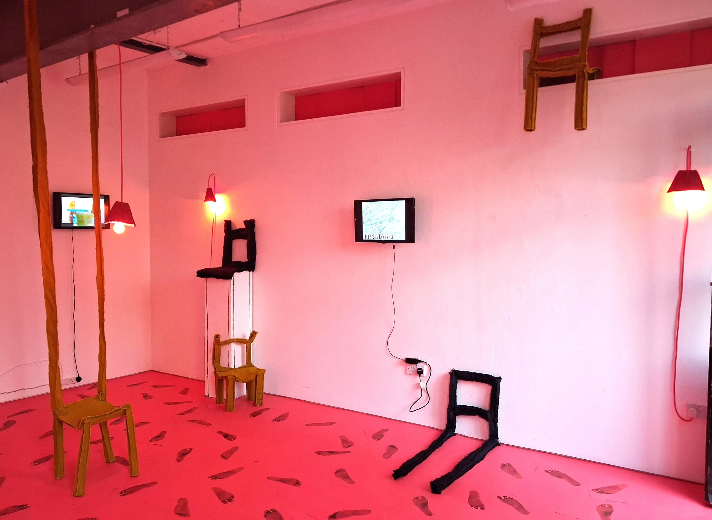 LEG LEG LEG LEG, installation view, 2026