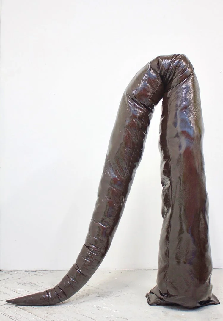 Bloated on me, PVC, cotton, 2017