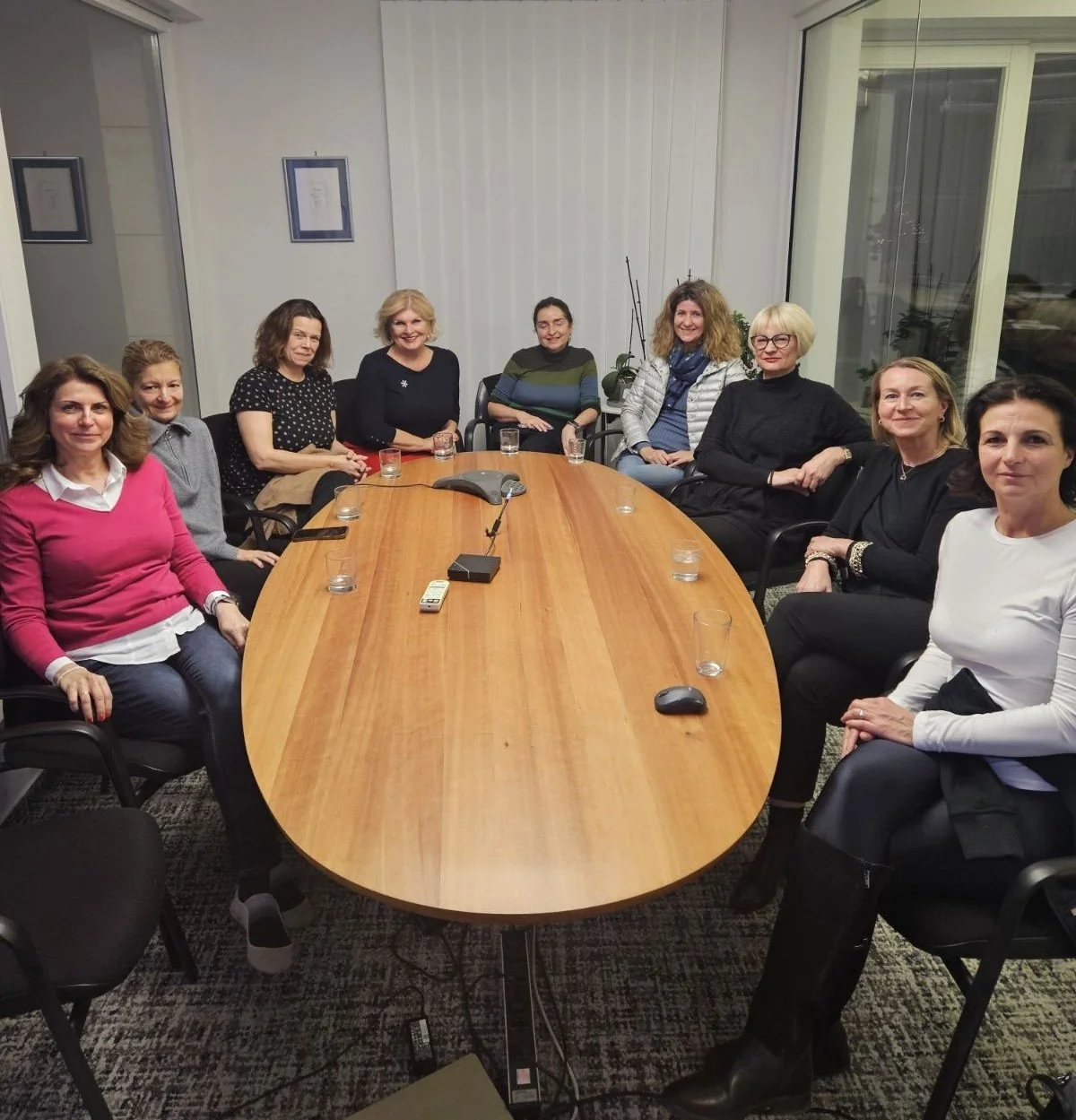 Az Ars Vivendi Egyesület tagjai az alakuló ülésen