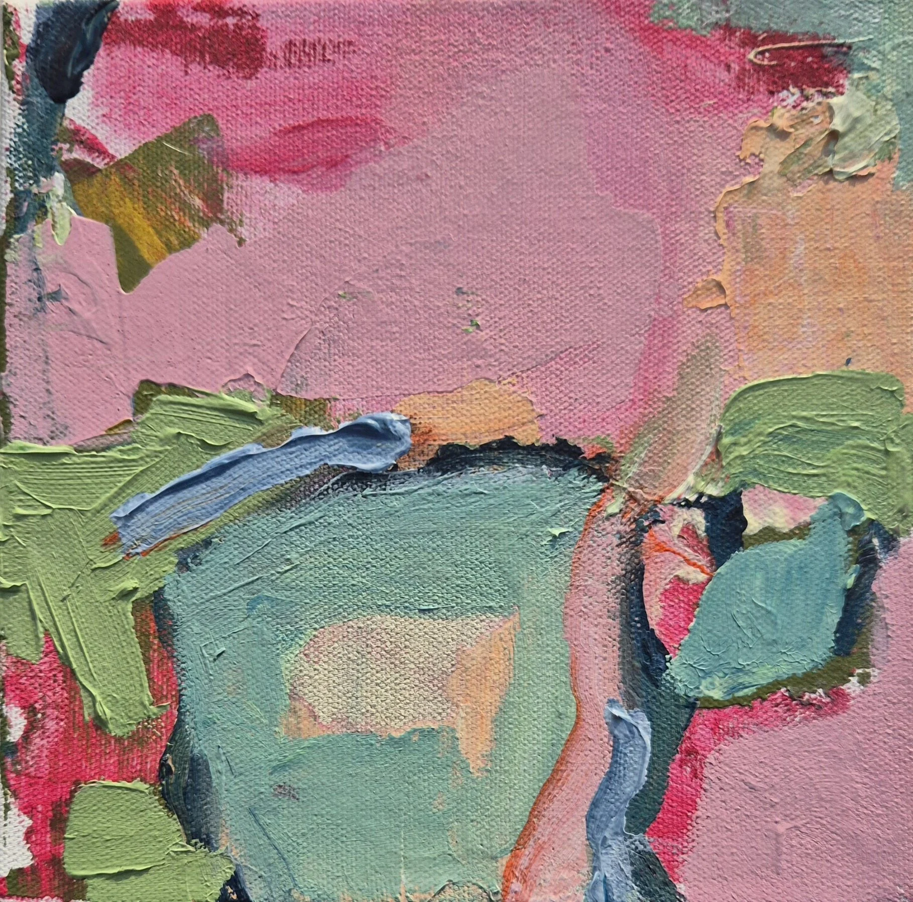 Untitled, 2025. 20X20 cm, Acrylic on Canvas