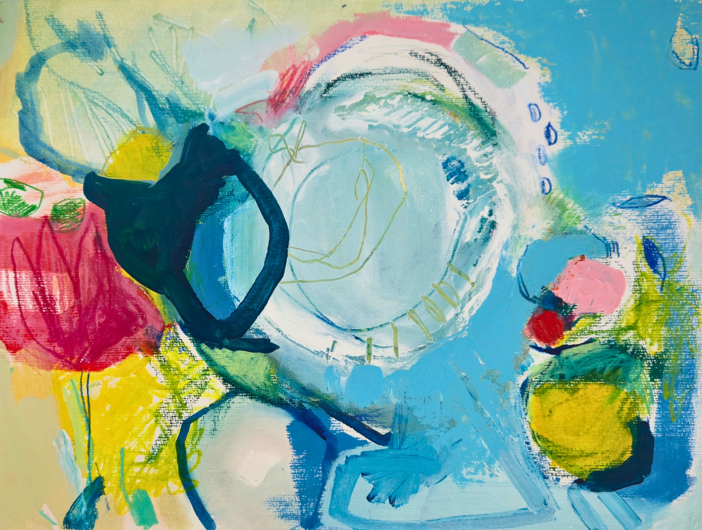 Untitled, 2023, 36×48 cm, Acrylic on Paper