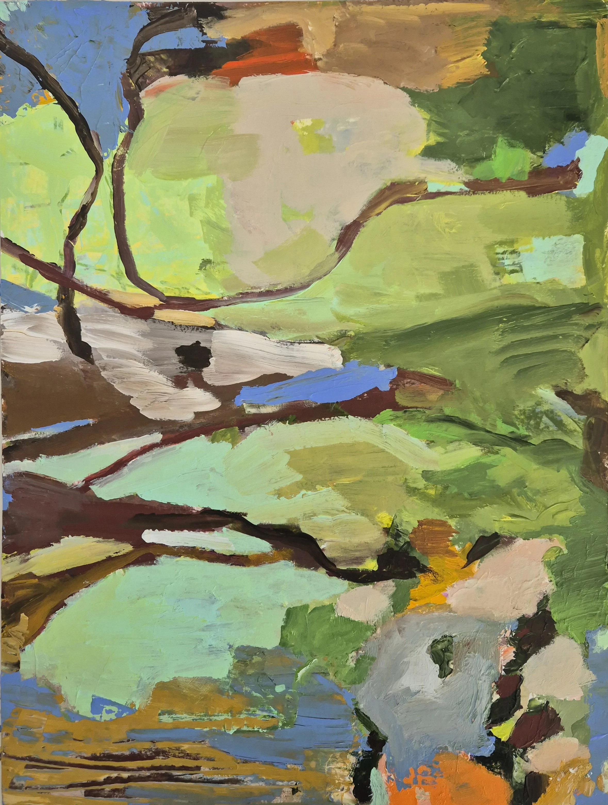 Untitled, 2025. 36×48 cm, Acrylic on Paper (450 gr)