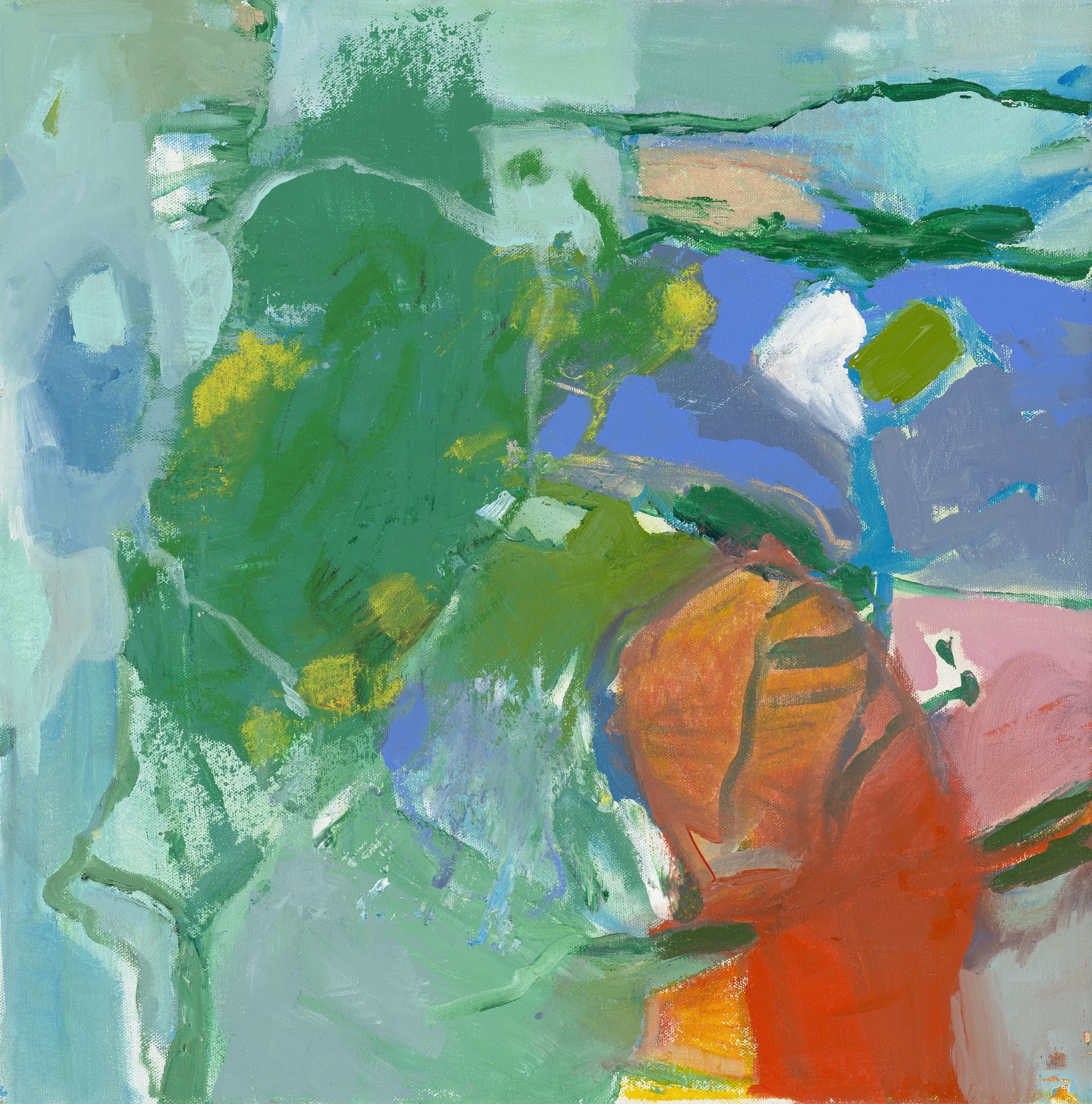 The Path to the Village, 2025. 50 x 50 cm, Acrylic on Canvas 