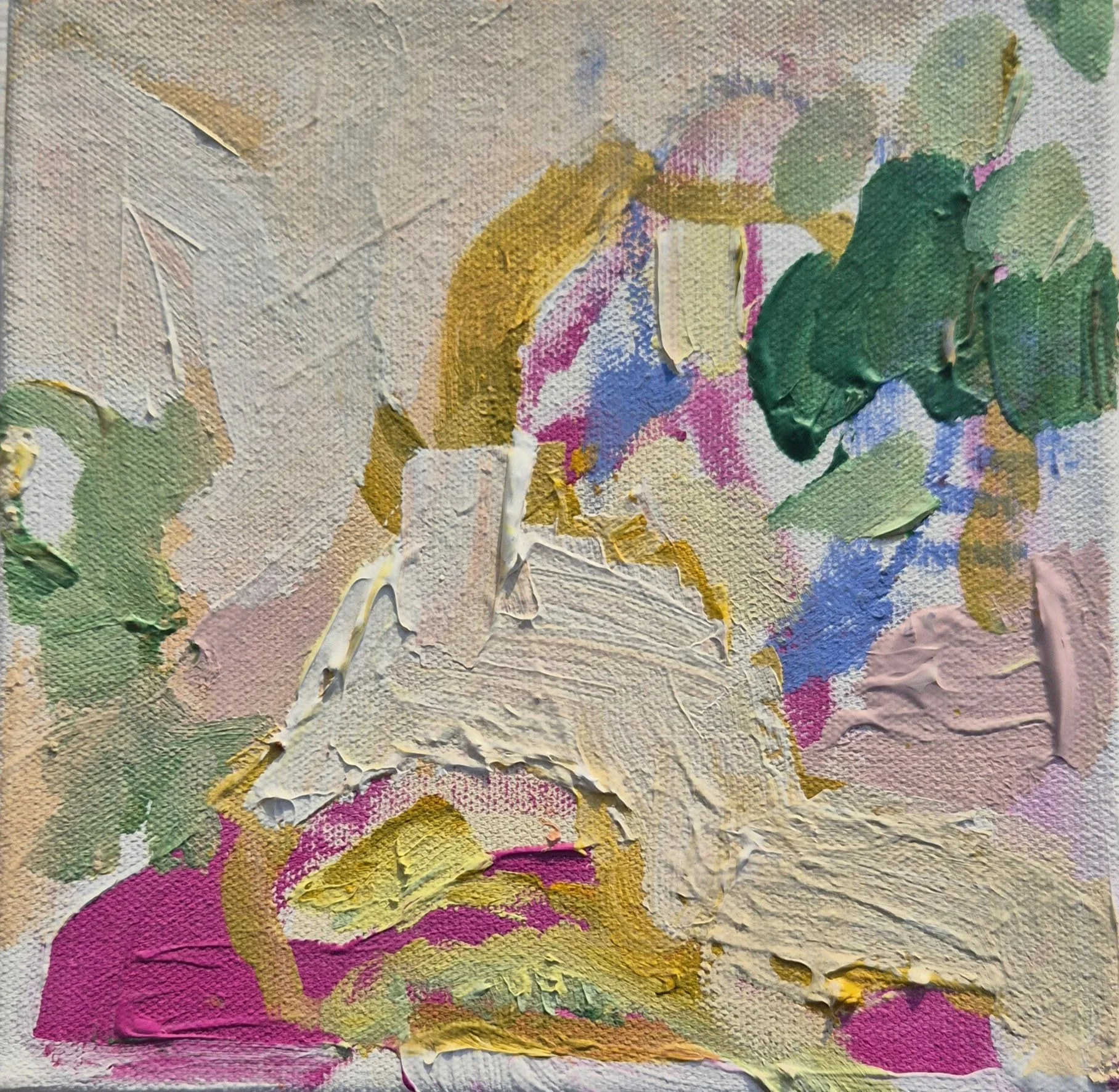 Untitled, 2025. 20X20 cm, Acrylic on Canvas