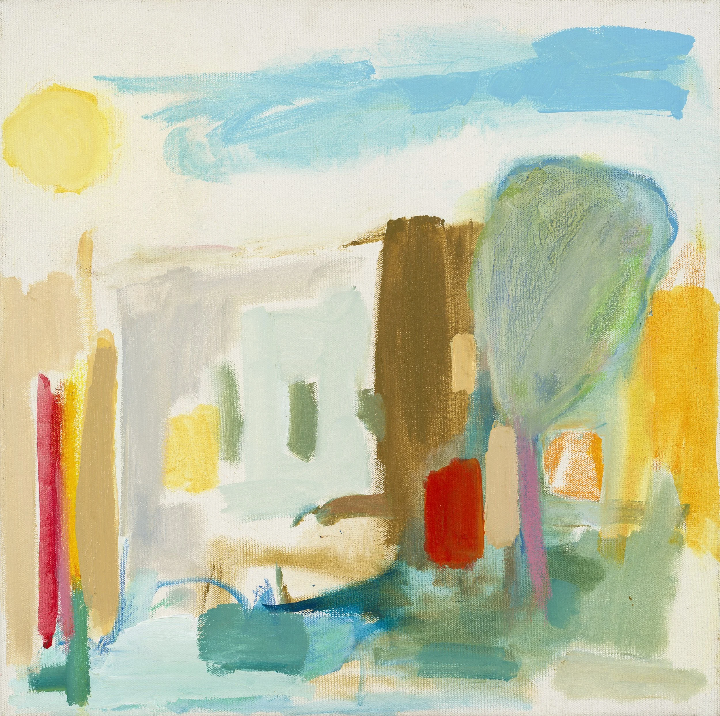 Home, 2025. 50×50 cm, Acrylic on Canvas