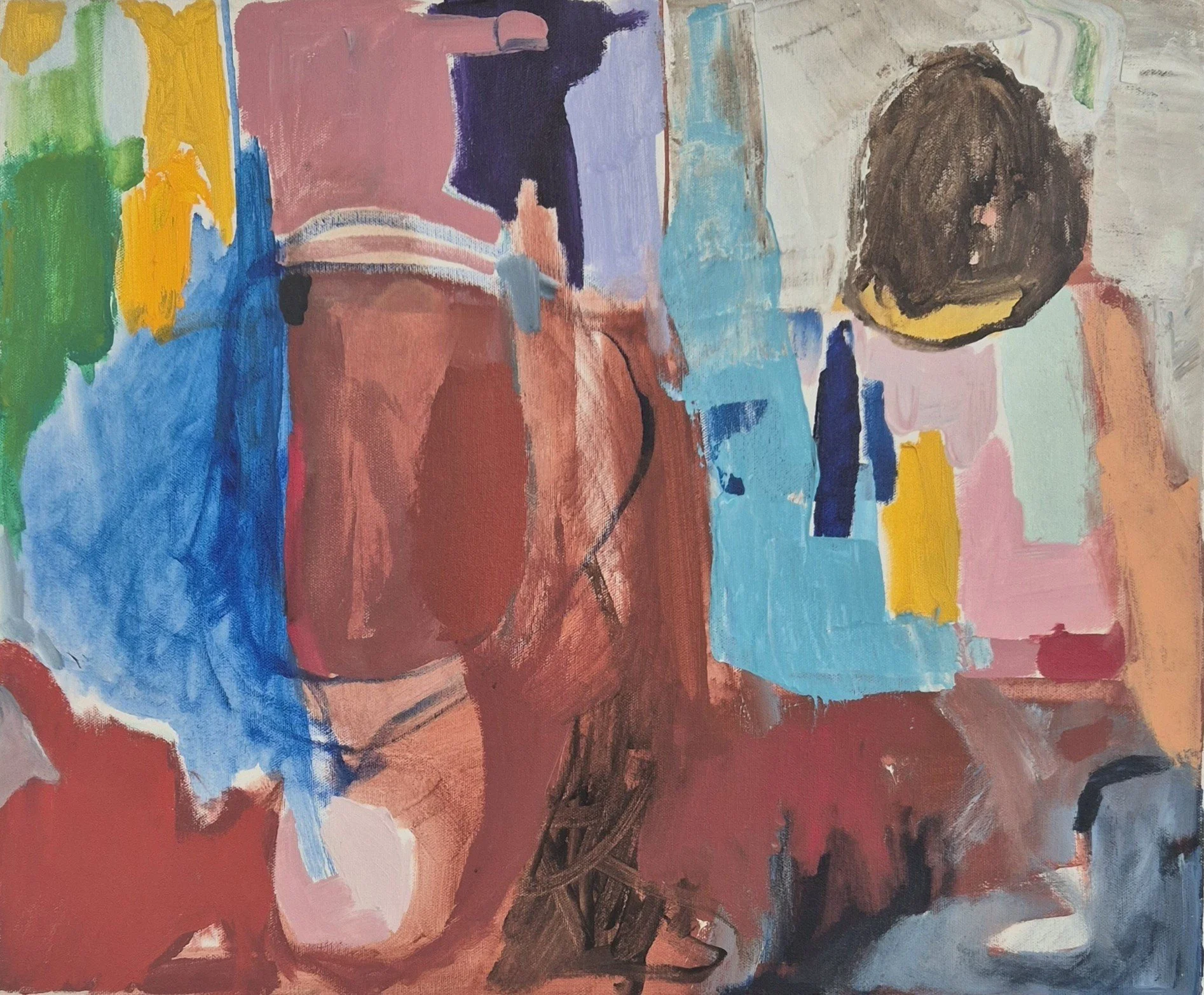 Untitled, 2023. 60×50 cm, Acrylic on Canvas