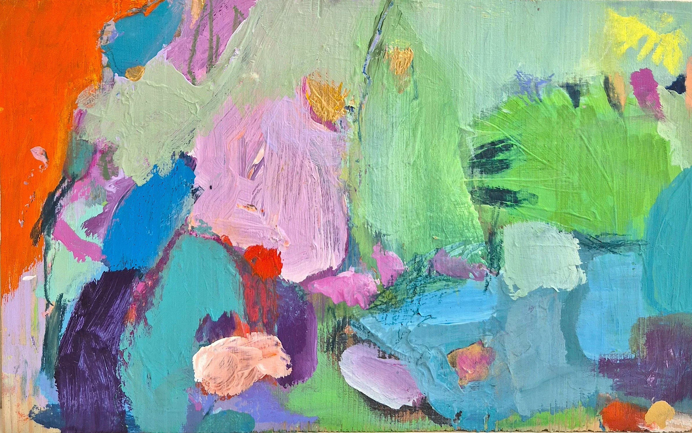 Untitled, 2026. 14X22 cm, Acrylic on Wood