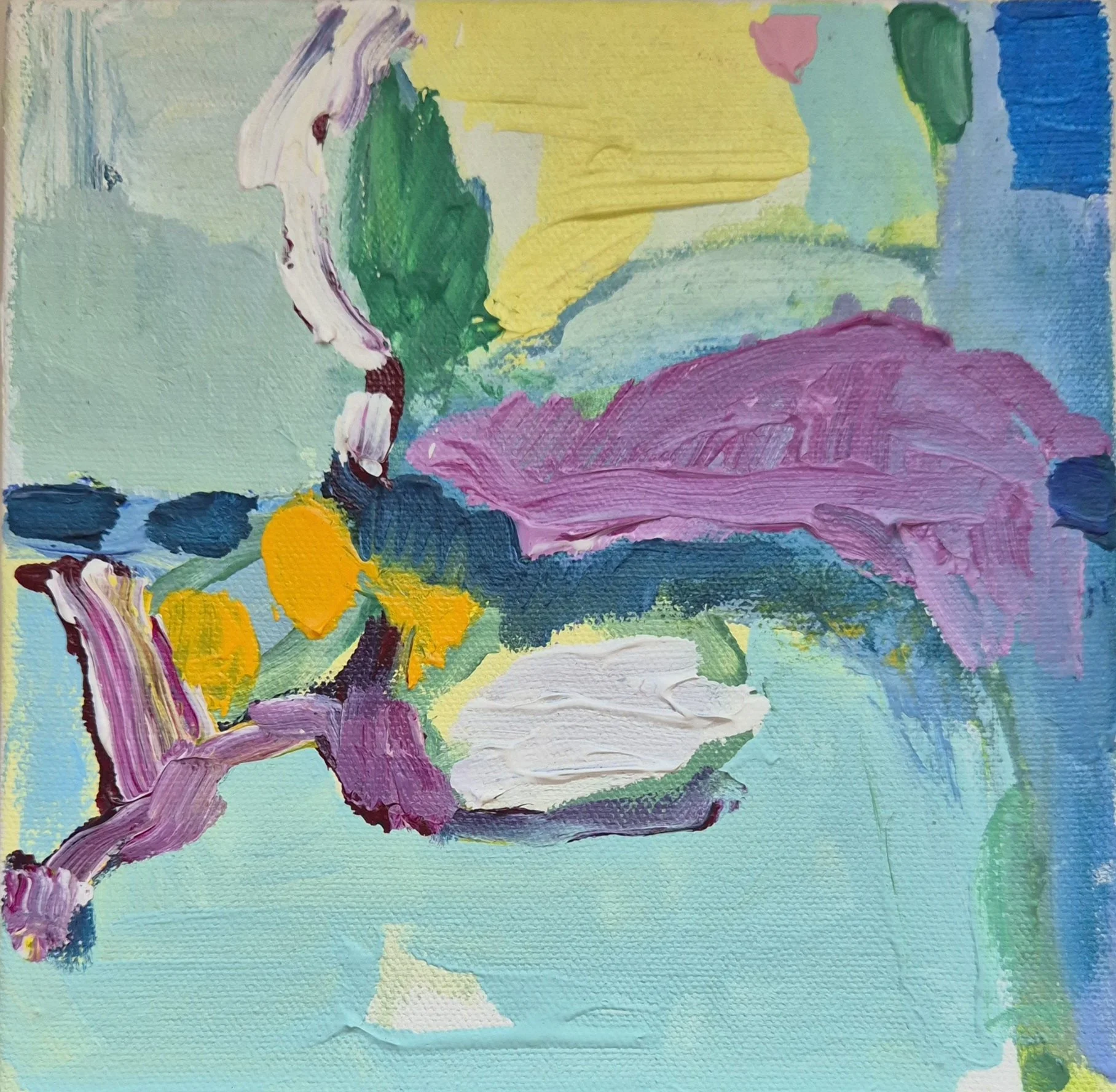 Untitled, 2025. 20X20 cm, Acrylic on Canvas