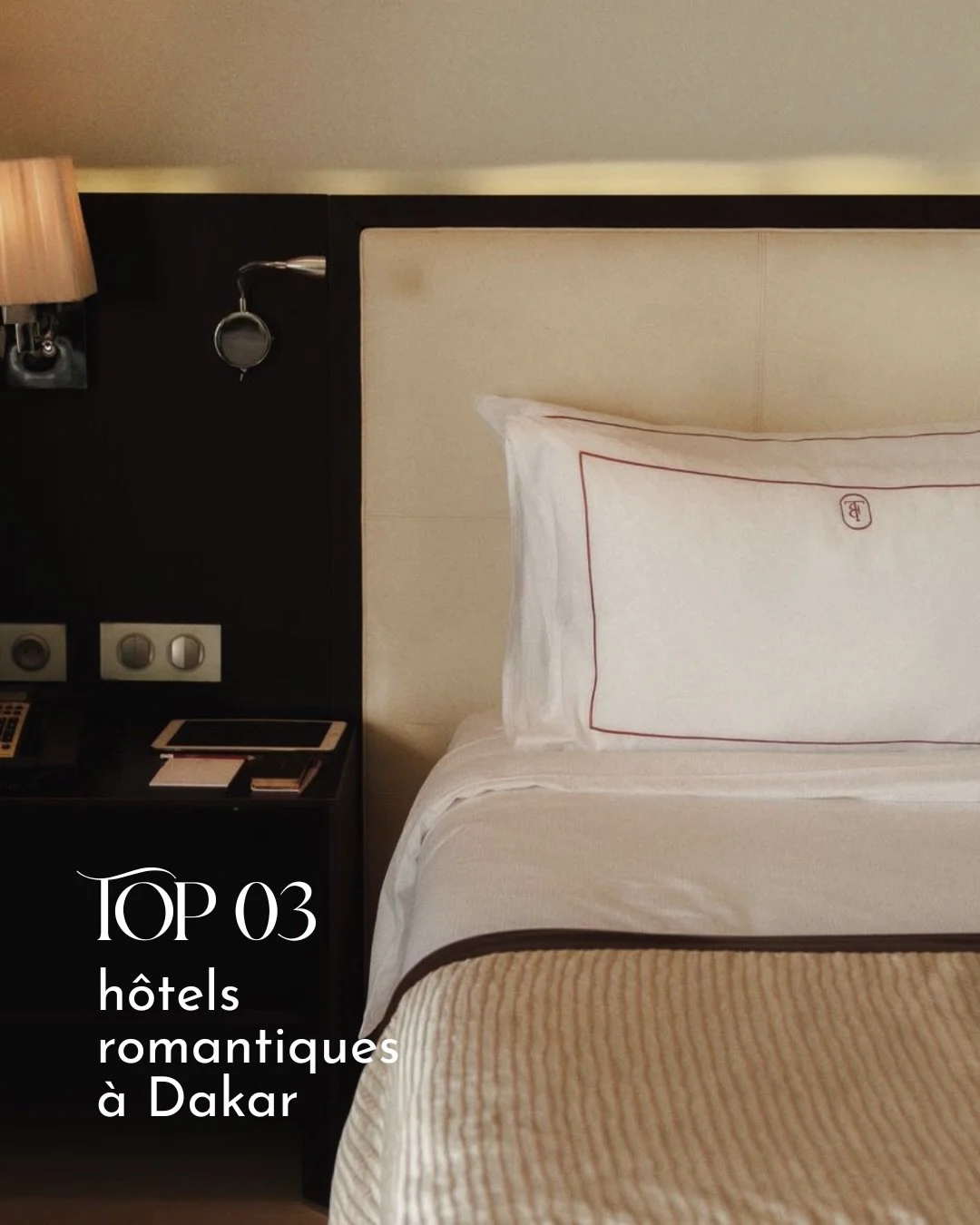 Et si le romantisme ne n&eacute;cessitait pas un long vol ?

&Agrave; Dakar, certaines adresses transforment un simple week-end en v&eacute;ritable parenth&egrave;se &agrave; deux.
Entre vue sur l&rsquo;Atlantique, rooftops &eacute;l&eacute;gants et 