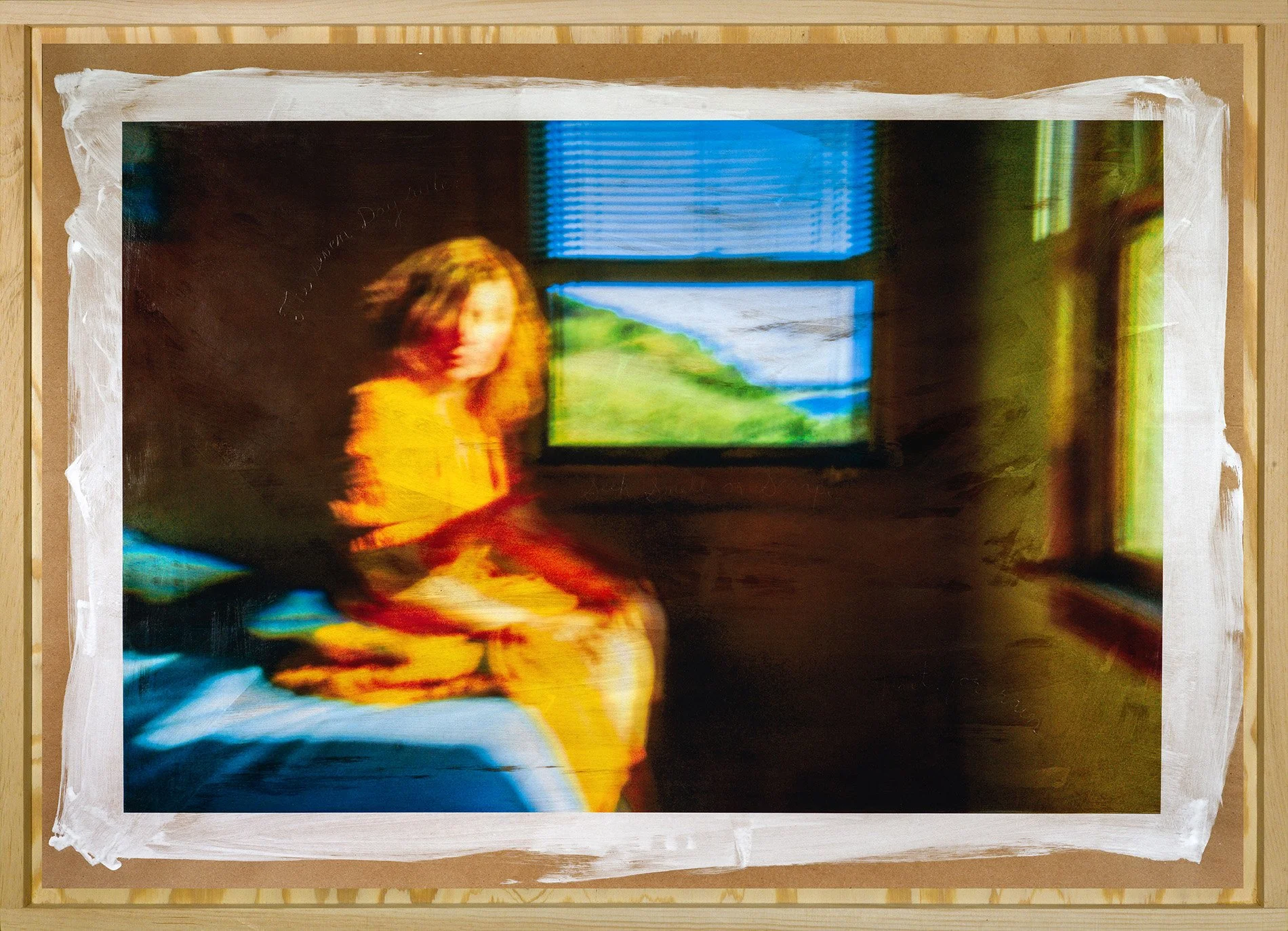 Eve late afternoon in our room Truro, Cape Cod, from the artwork series Tales of the Bittersweet.