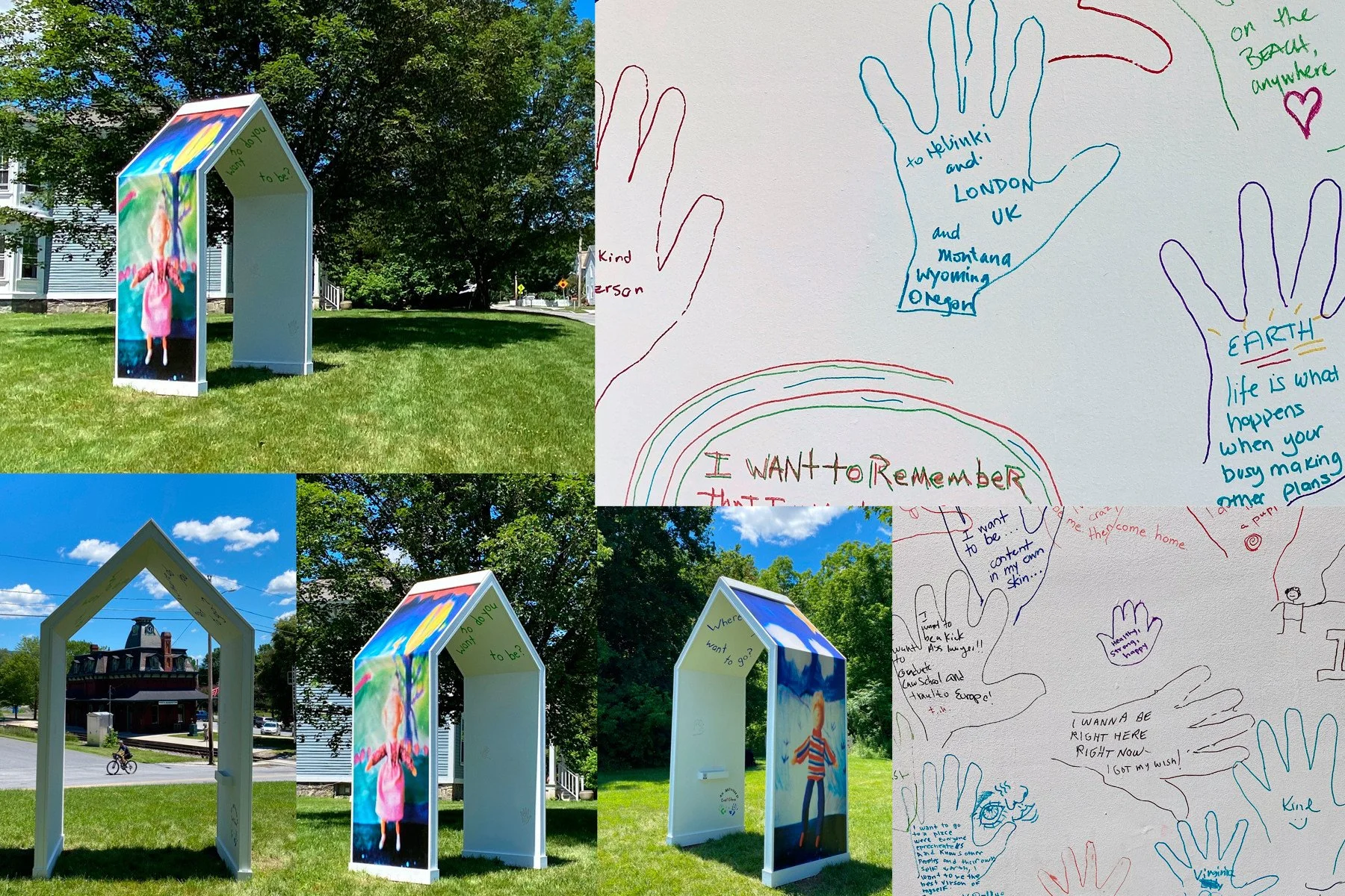 The Dollhouse Transformer- North Bennington Outdoor Sculpture Exhibition 2021