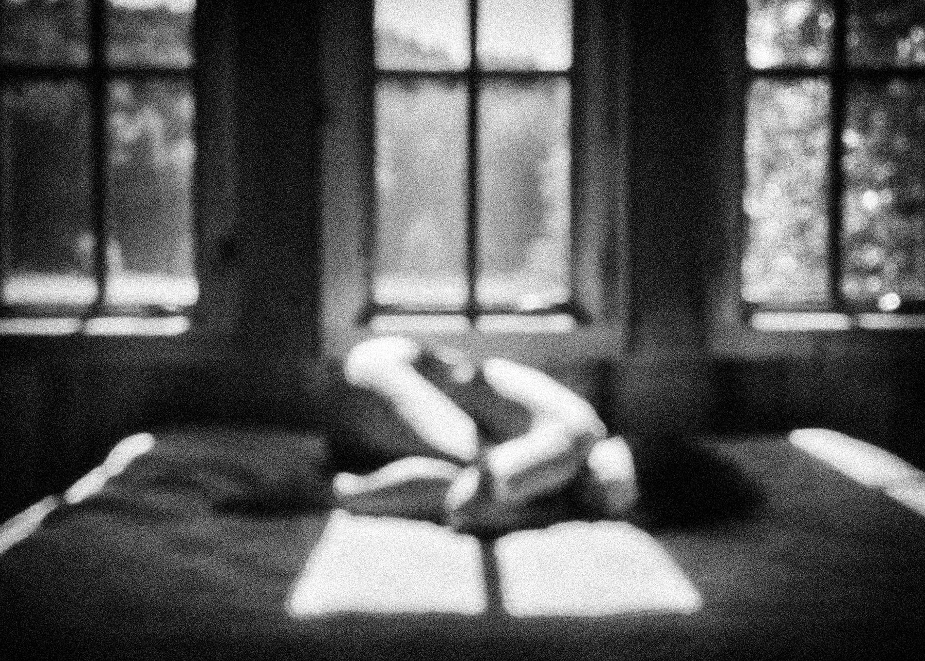 Nude Study • 29" x 42" Pigment on Hand Made French Paper • 2013