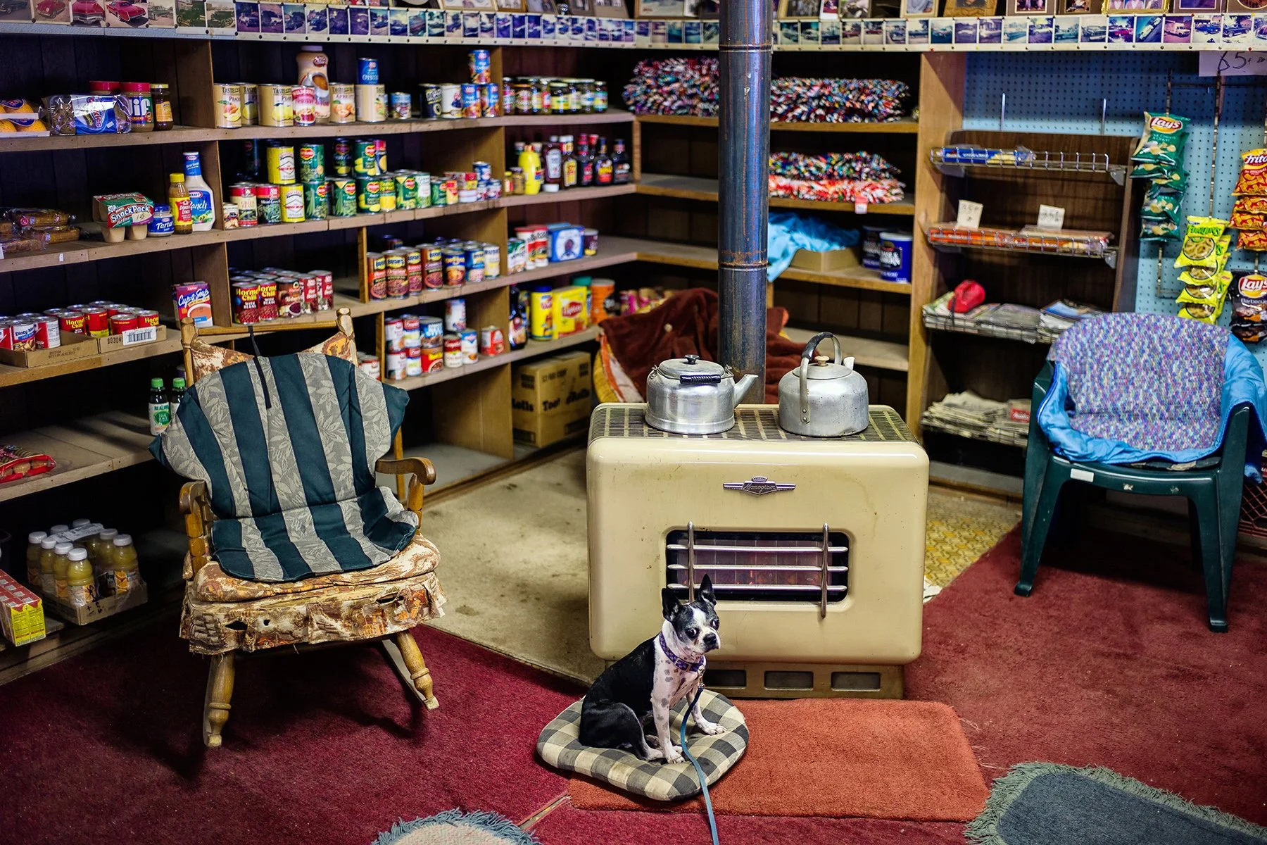 Morning Coffee • From the project What Remains, Americas Longest Road • 20" x 30" Pigment on paper