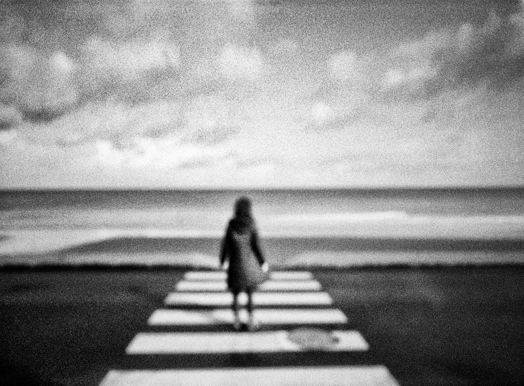 Omaha Beach • 29" x 41" Pigment on Hand Made French Paper • 2014