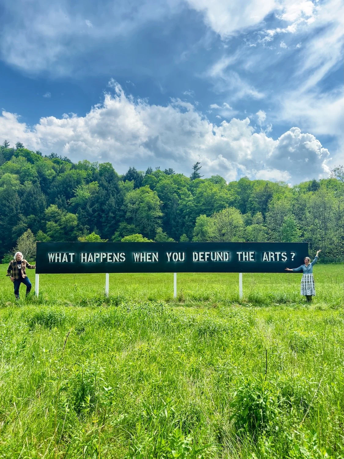 What Happens When you Defund The Arts? • Hayfield Art Gallery 2025