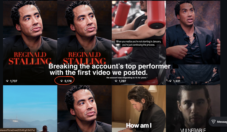 Breaking a record with the first video