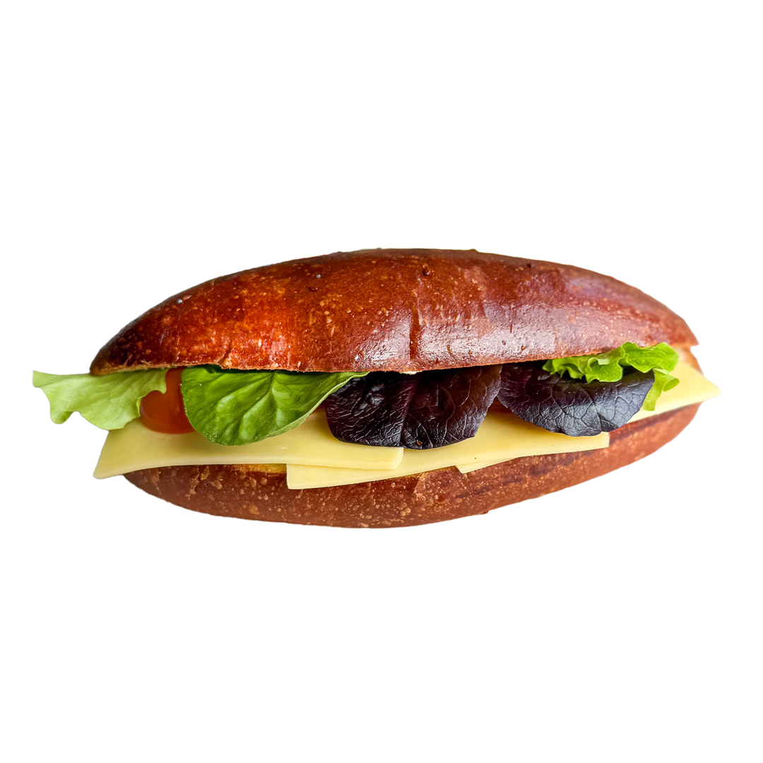 Cheese, Pesto & Tomato Sandwich