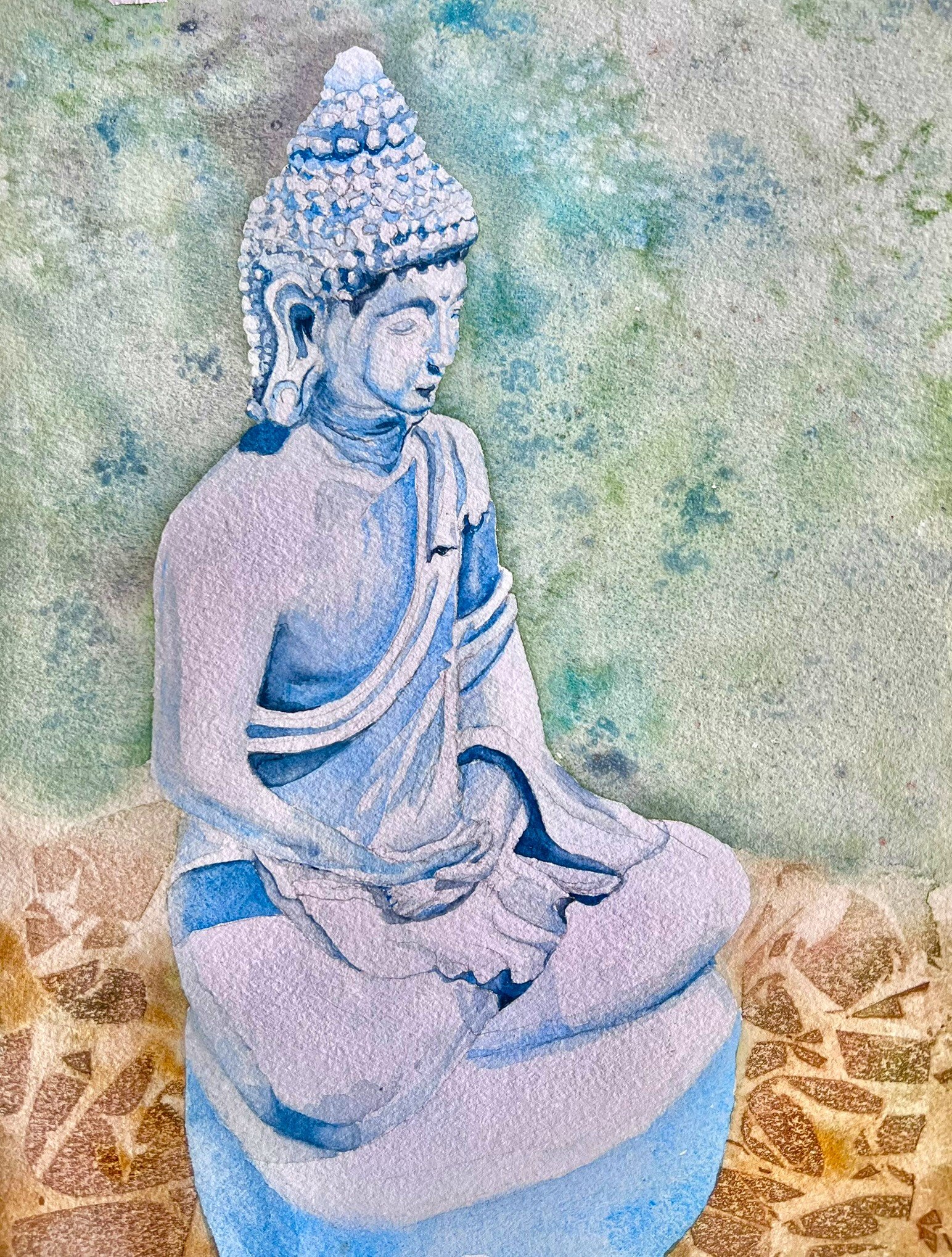 Blue Buddha