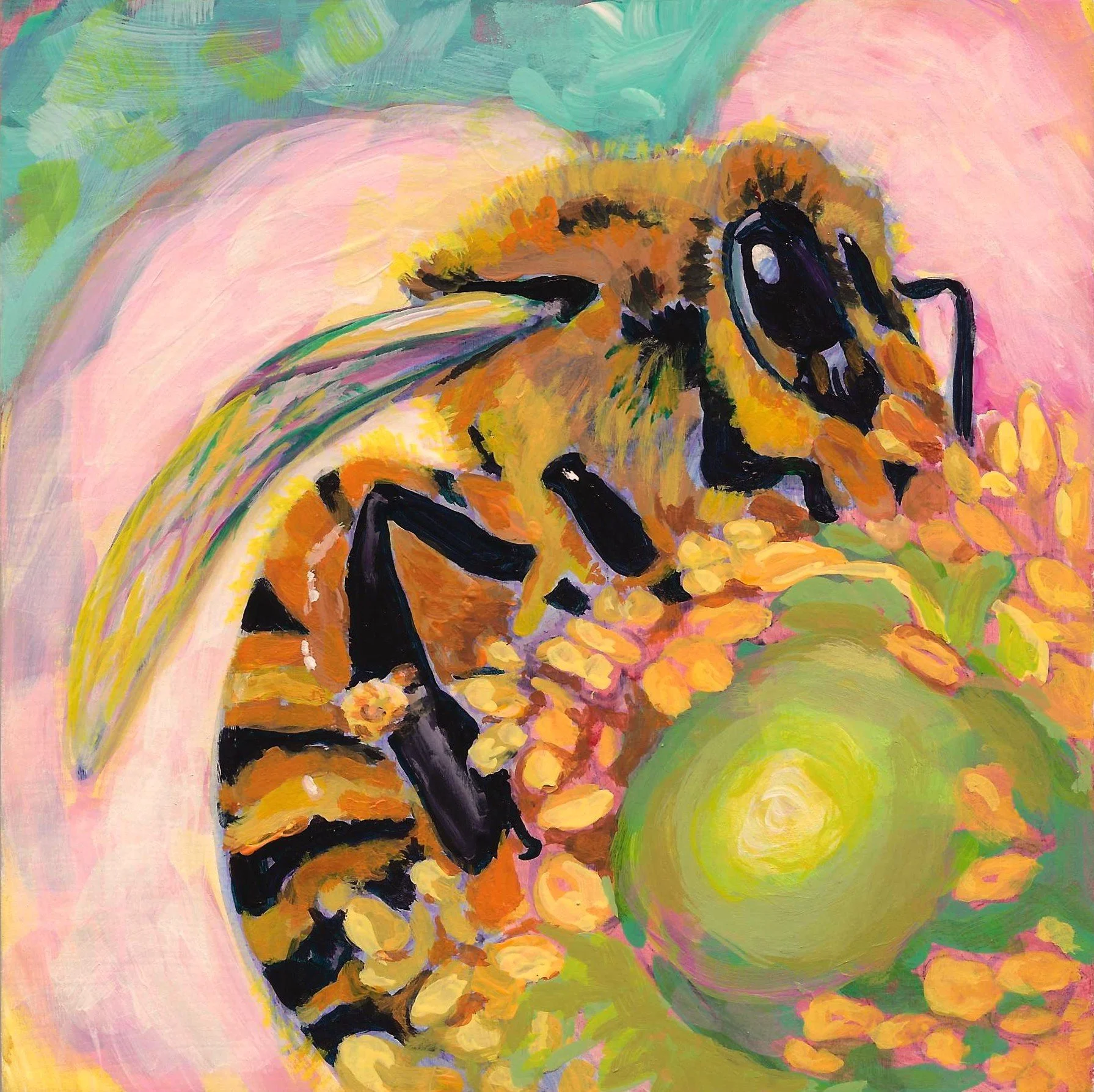 BABY BEE (Photo credit: Bee lover, Cheryl Doughty)