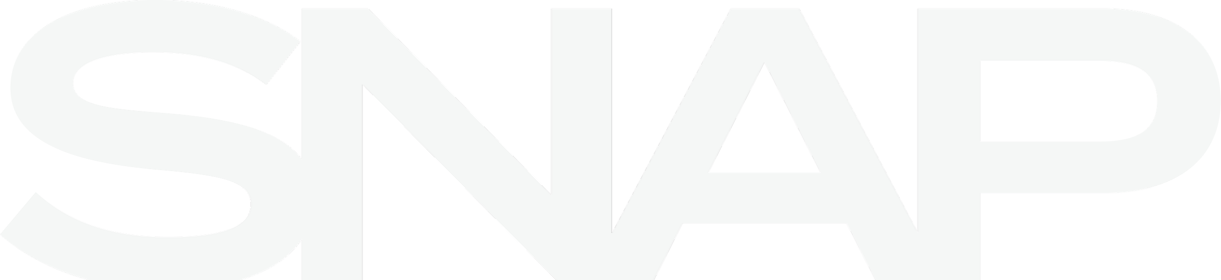 The words 'SNAP' in stylized black and white block letters.
