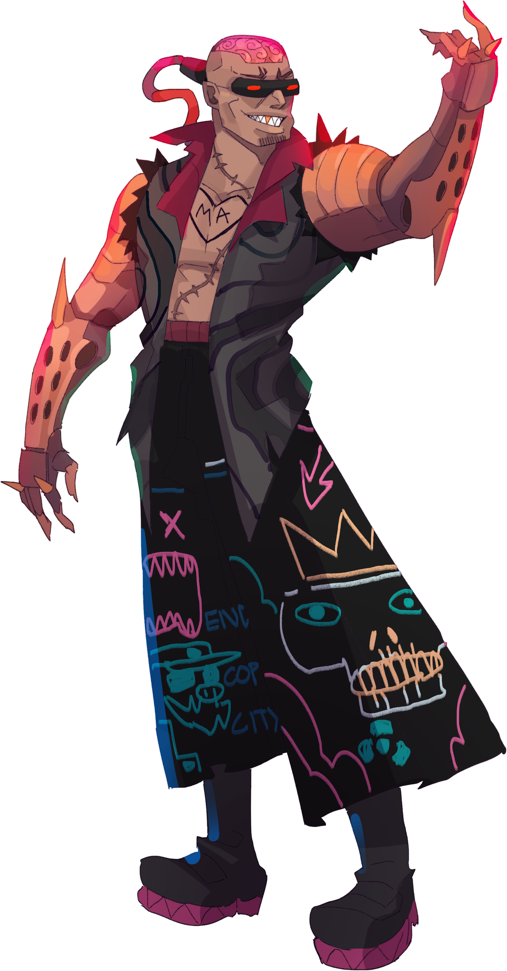 A punk / cyber-punk revoltionary.