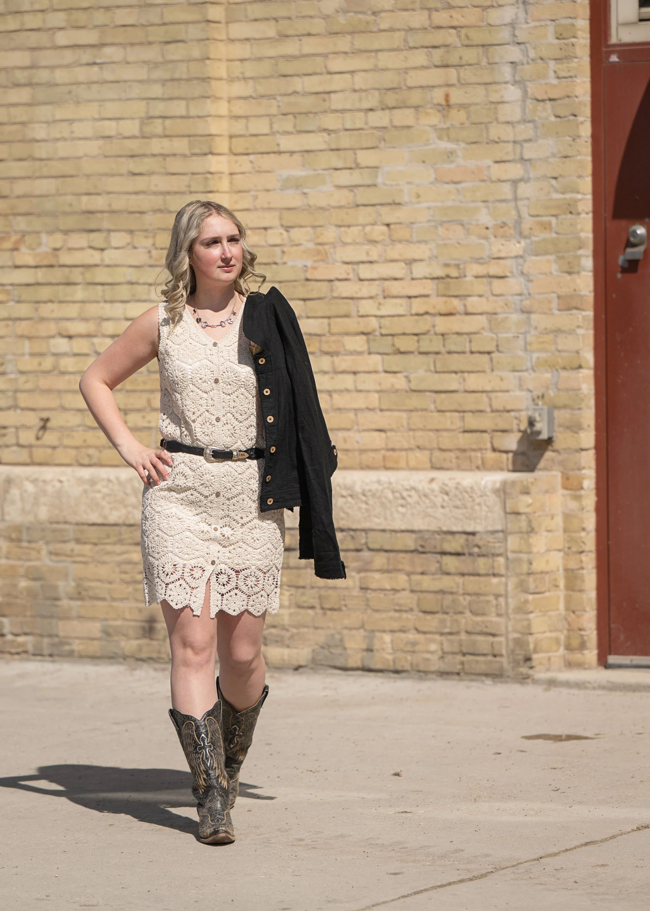 Crochet Sleeveless Midi Dress
