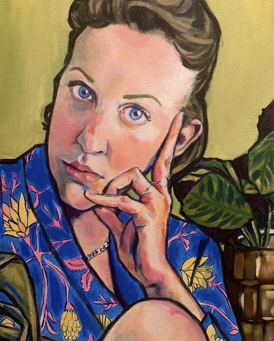 Self Portrait - Acrylic 