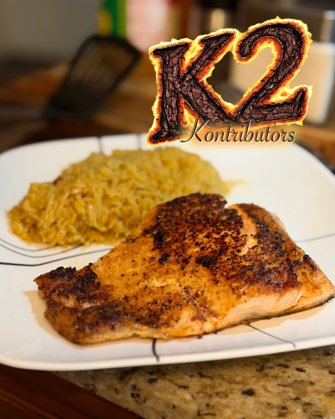 Another awesome looking dish (Salmon) submitted by Joey B.!!!