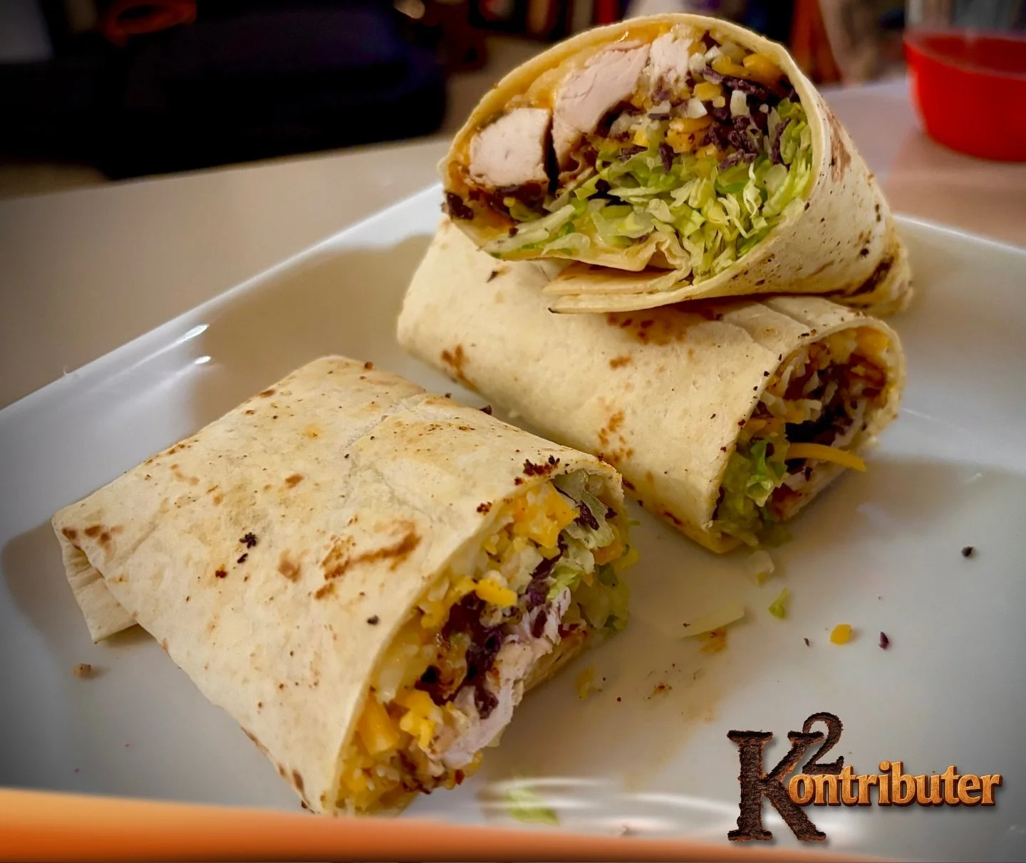Self titled &ldquo;Southwest K2 Burrito&rdquo;

Greg K. 
aka&ldquo;Nuke&rdquo;

k2bbq.com