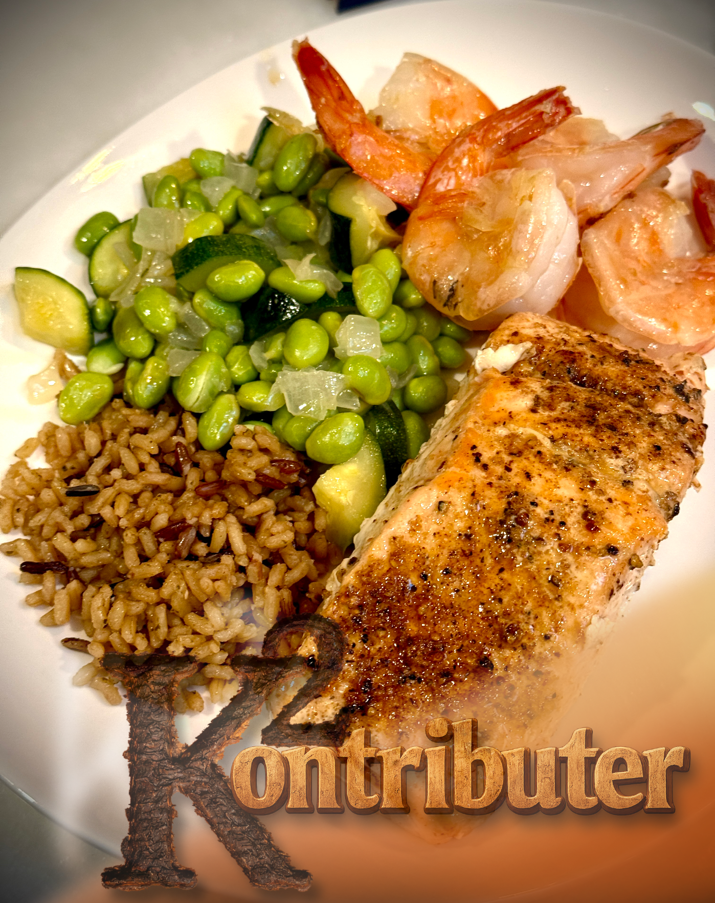 Salmon, prepared by Jeff S.