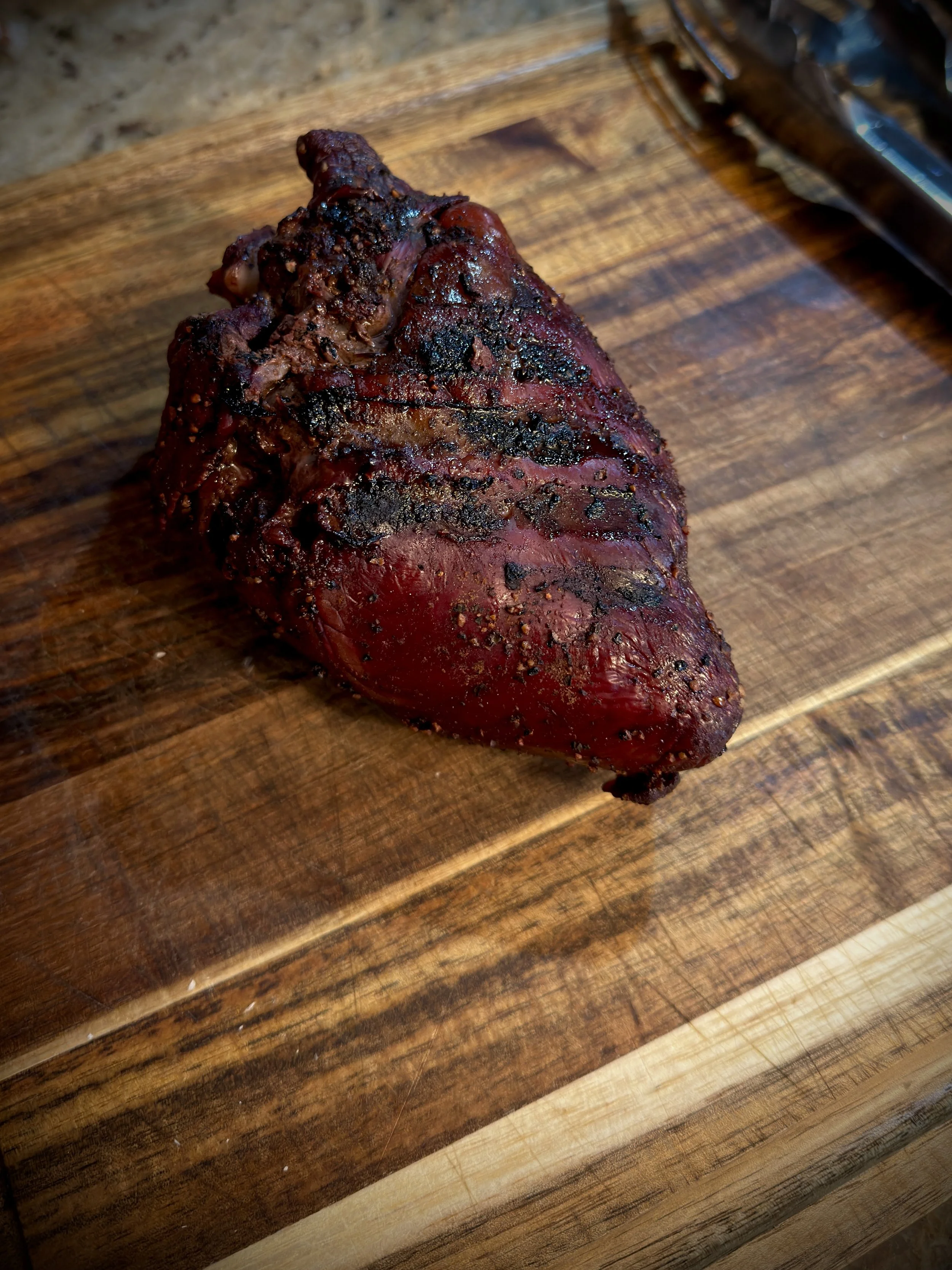 Venison Heart! Joey B.