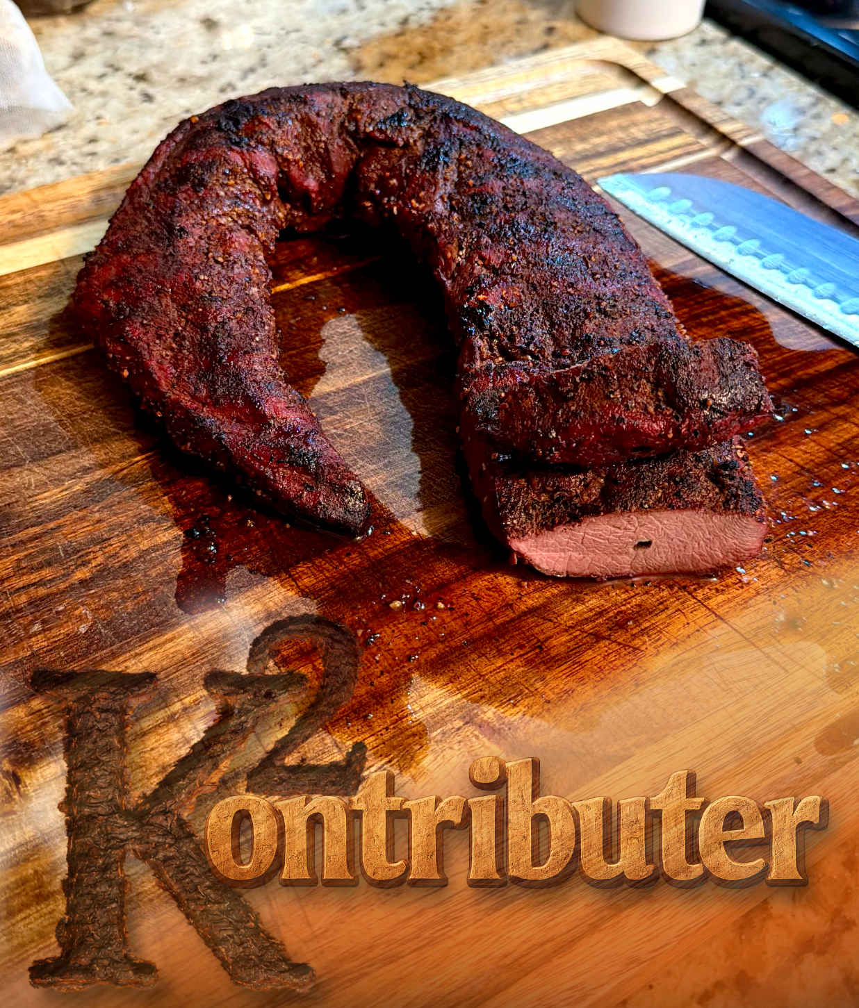 Venison Tenderloin, thanks to Joey B