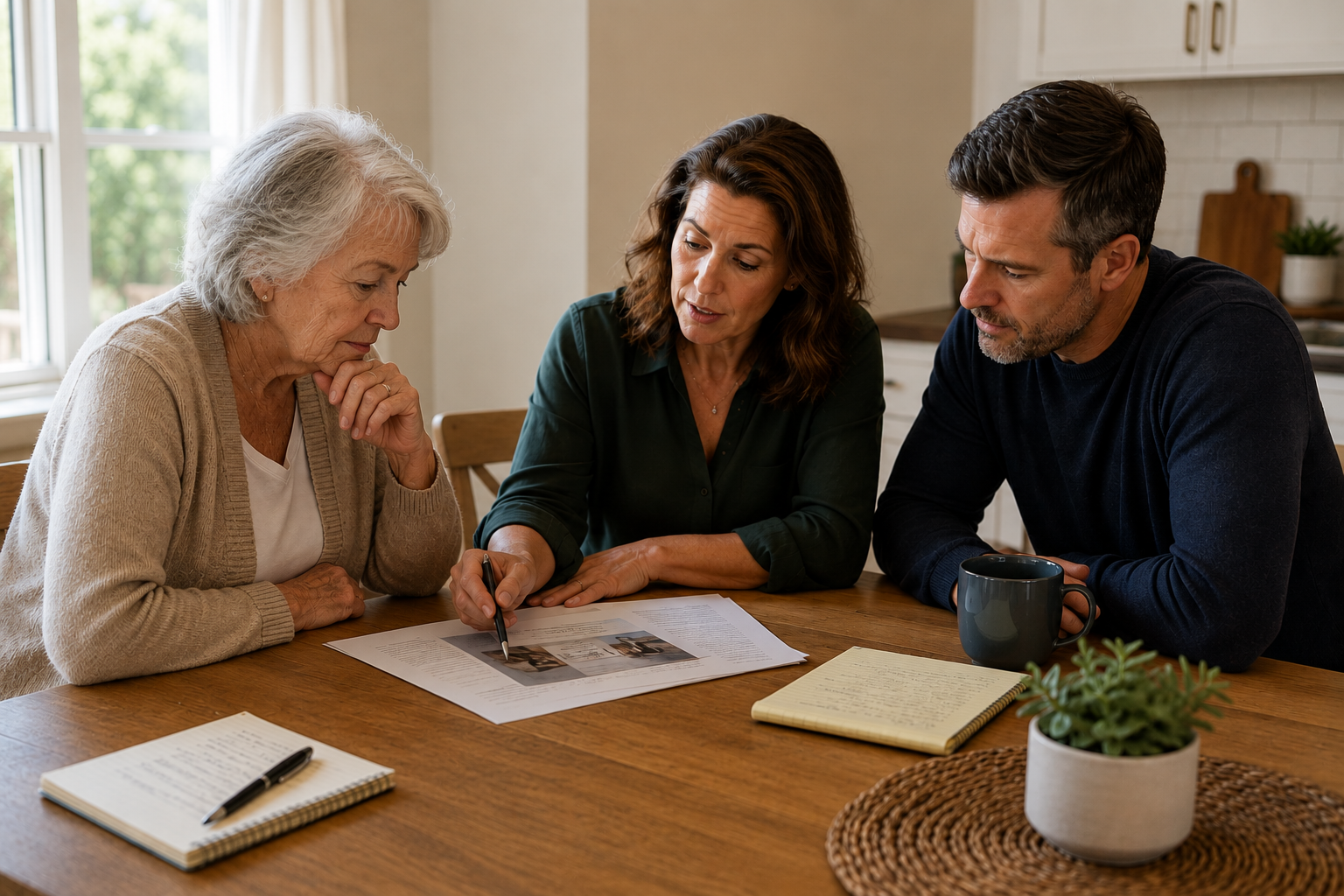 The Kitchen Table Advisory helps families find clarity