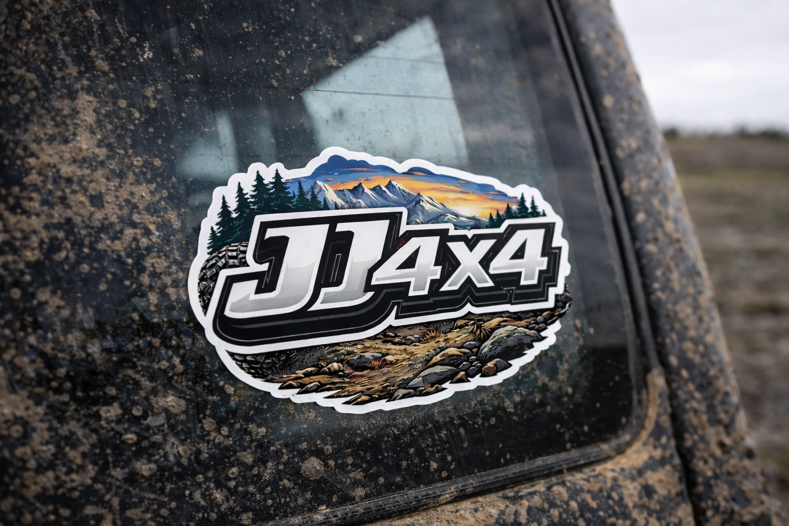 JJ4X4 Sticker
