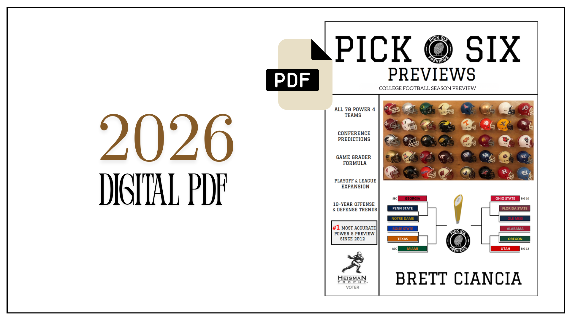 2026 Season Preview Magazine - DIGITAL PDF ONLY