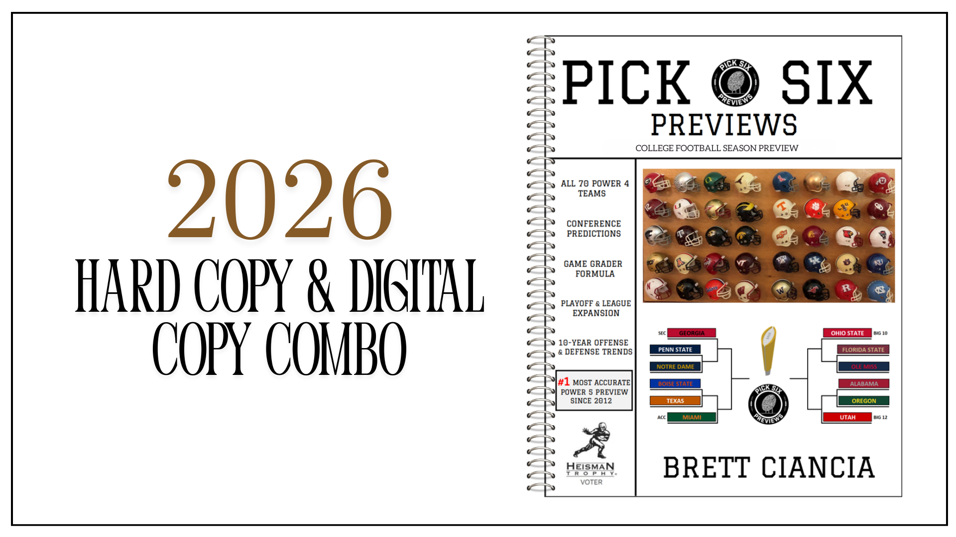 2026 Season Preview Magazine - Hard Copy & Digital Combo