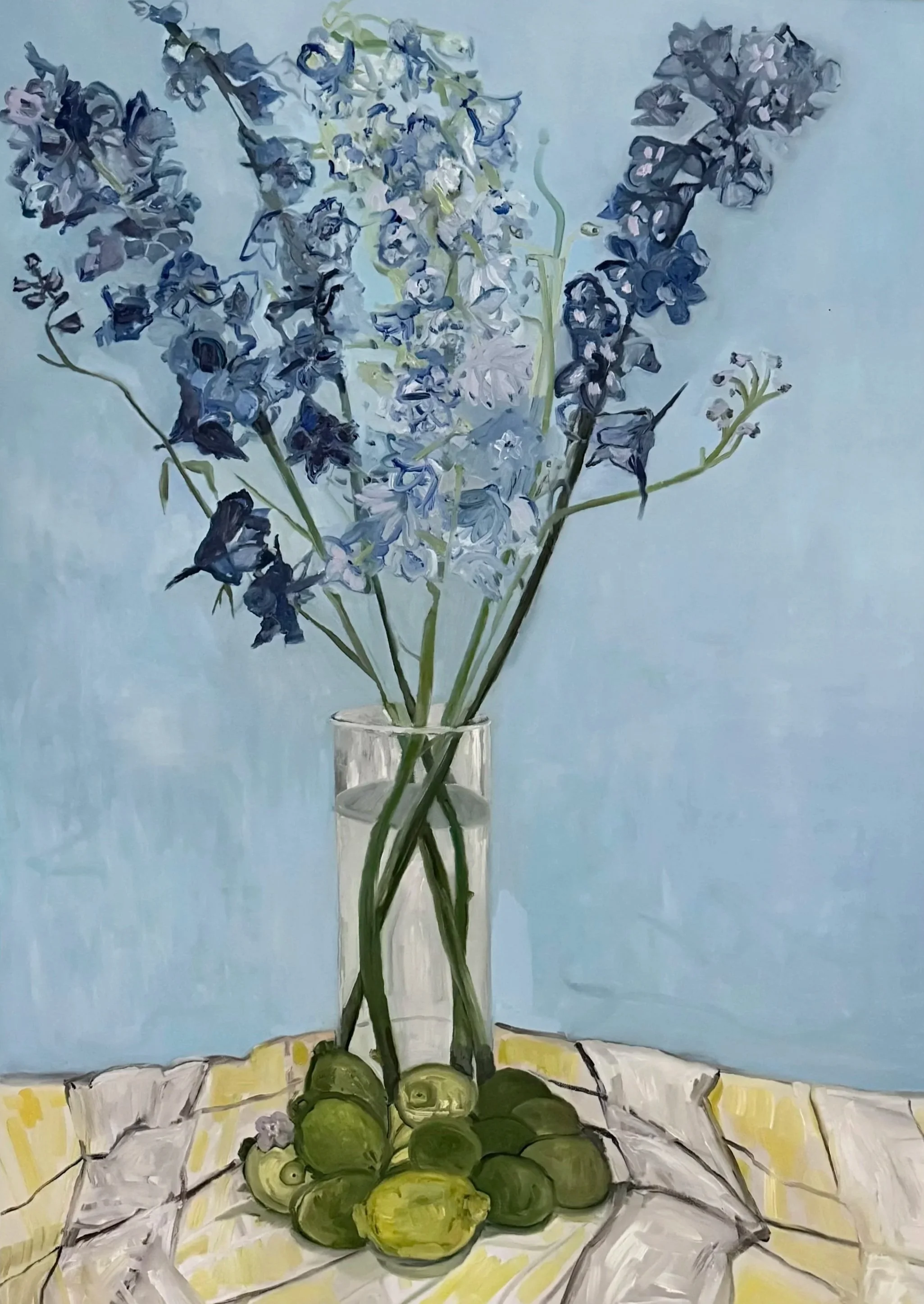 Delphiniums, Lemons & Limes