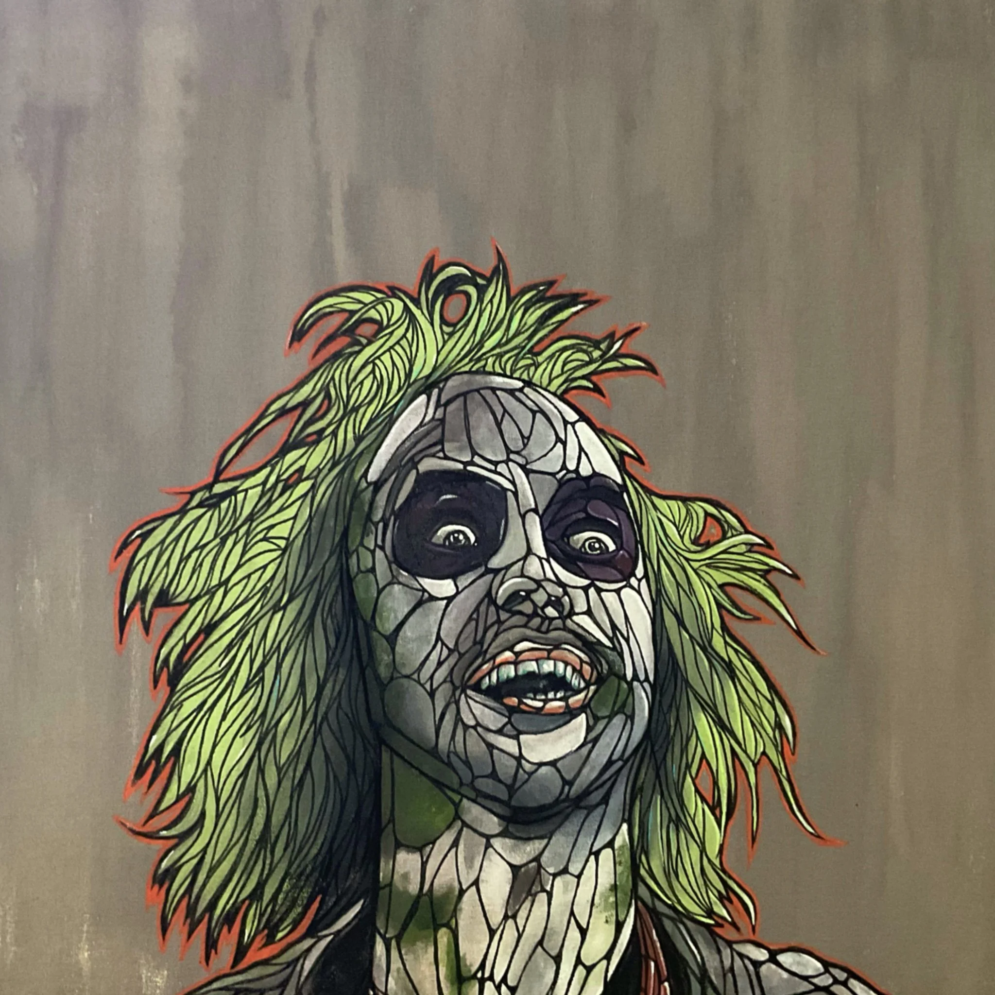 "Say It 3 Times"
24"x24"
Acrylic on canvas