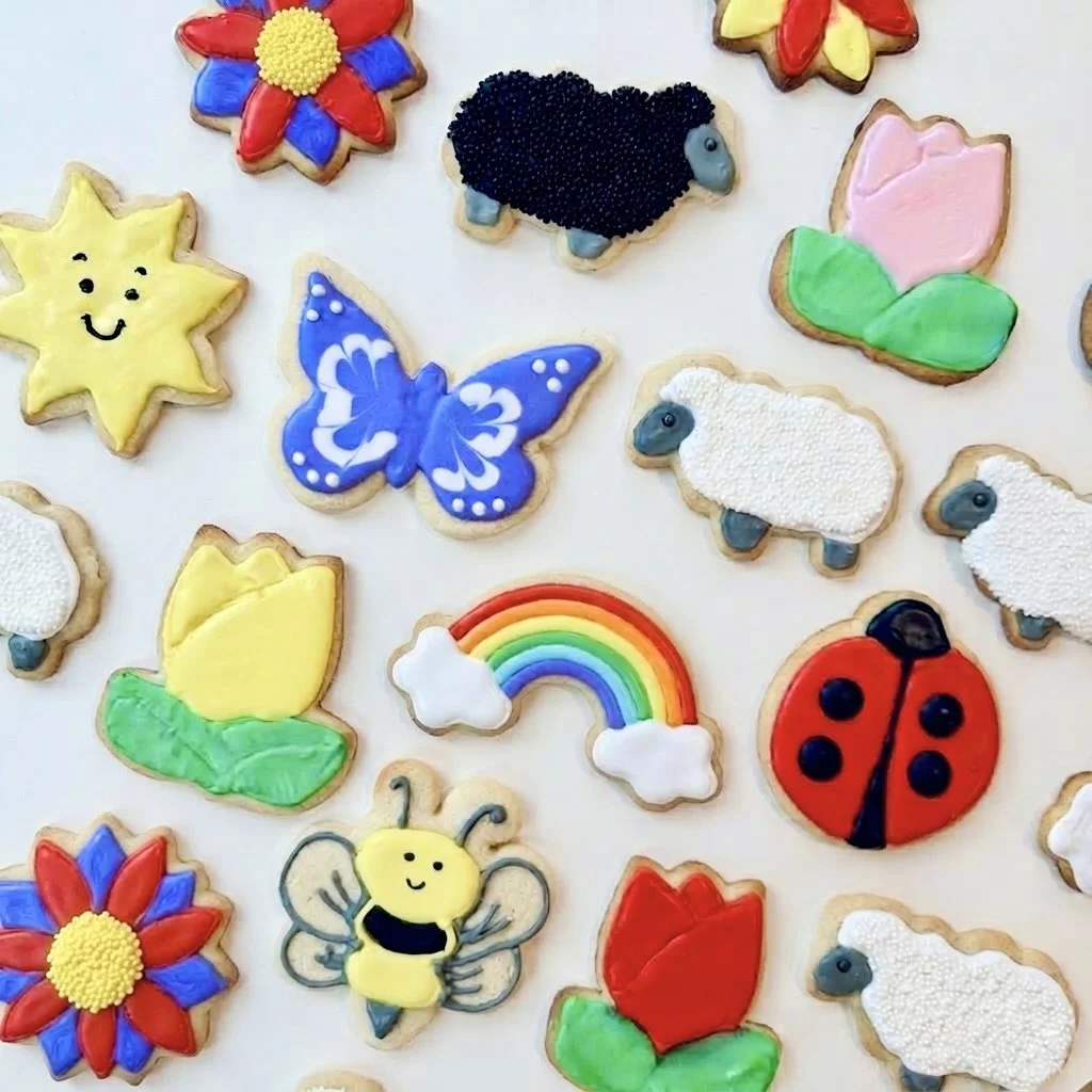 Spring Sugar Cookie Gift Box — 6 or 12 Cookies