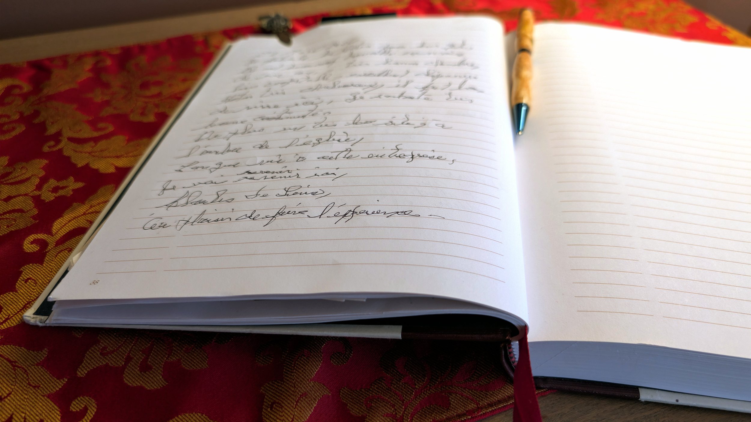 Photo du Livre d'or de La Miellée