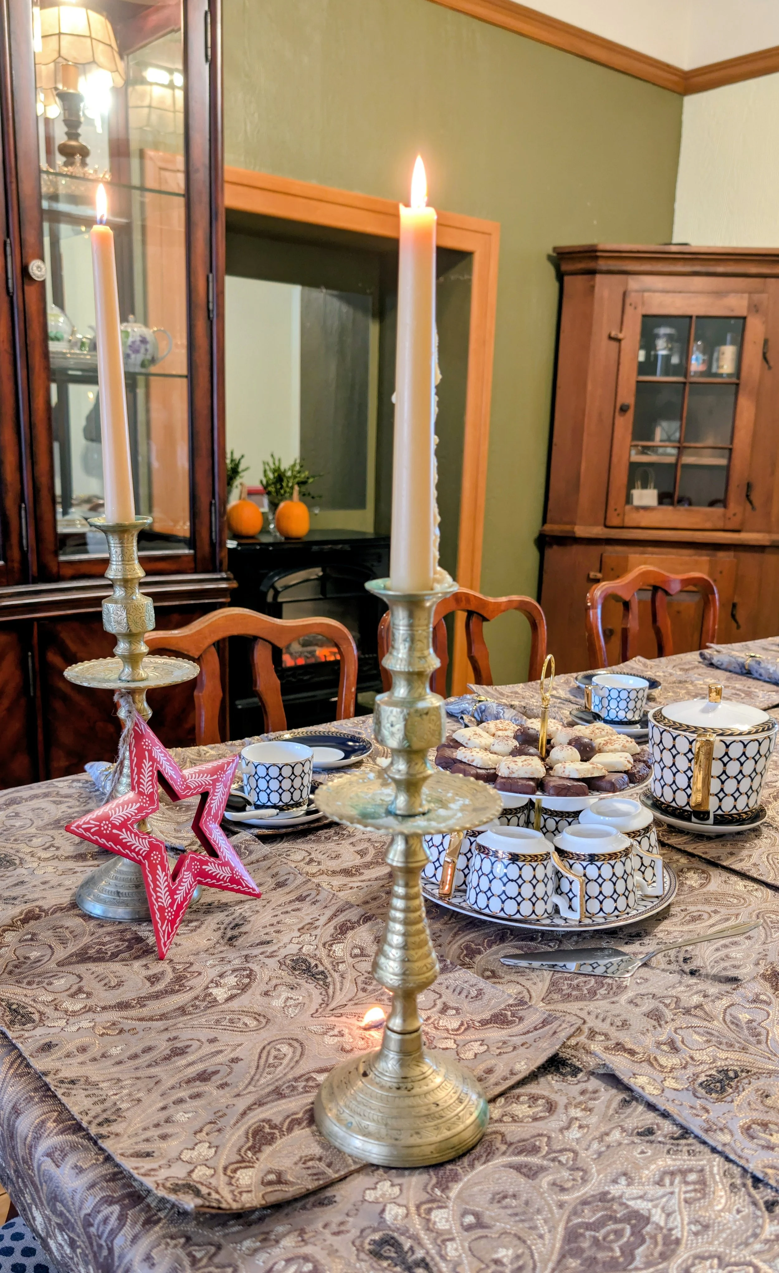 Vue de la salle à dîner