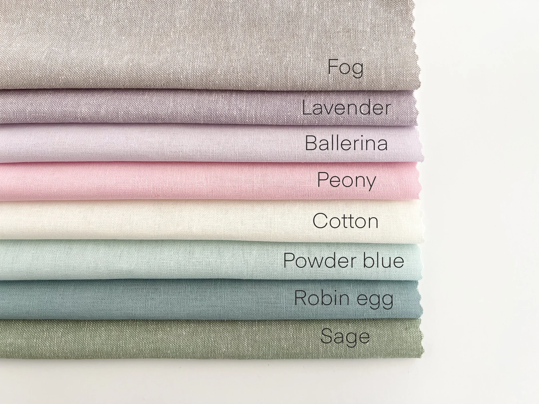 Linen Blend Embroidery Fabric Pack